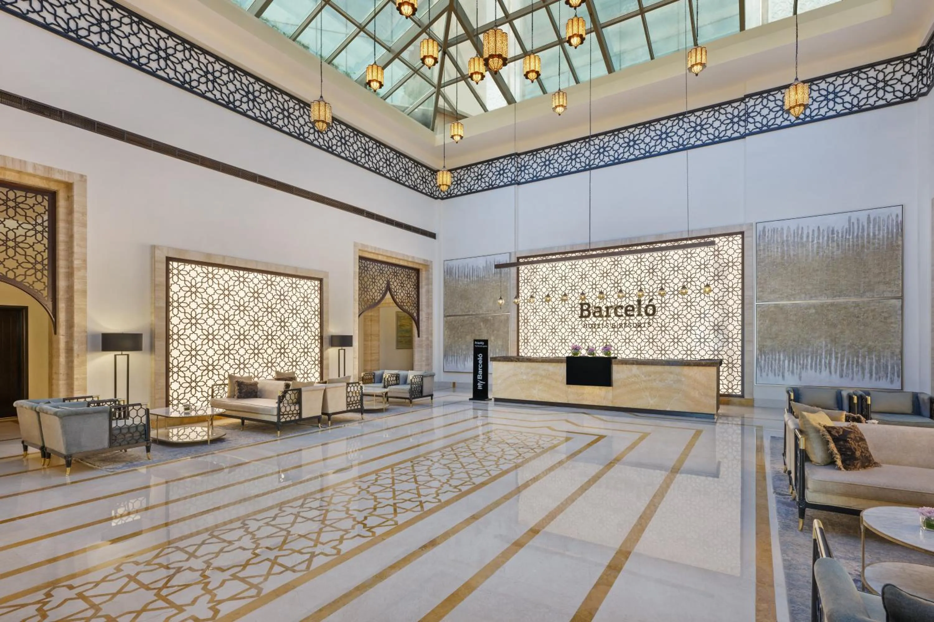 Lobby or reception in Barcelo Al Jaddaf, Dubai