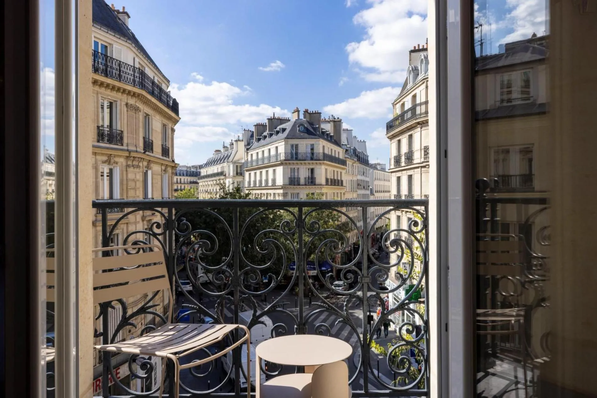 Balcony/Terrace in Hôtel Beige