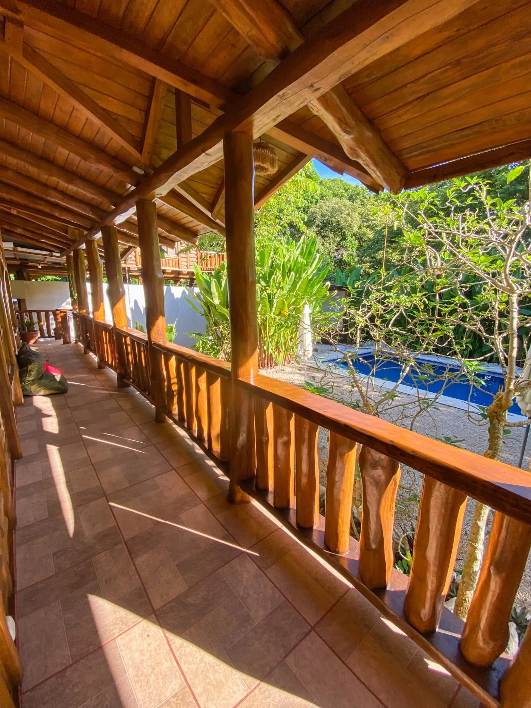 Balcony/Terrace in Cabañas Lamaite