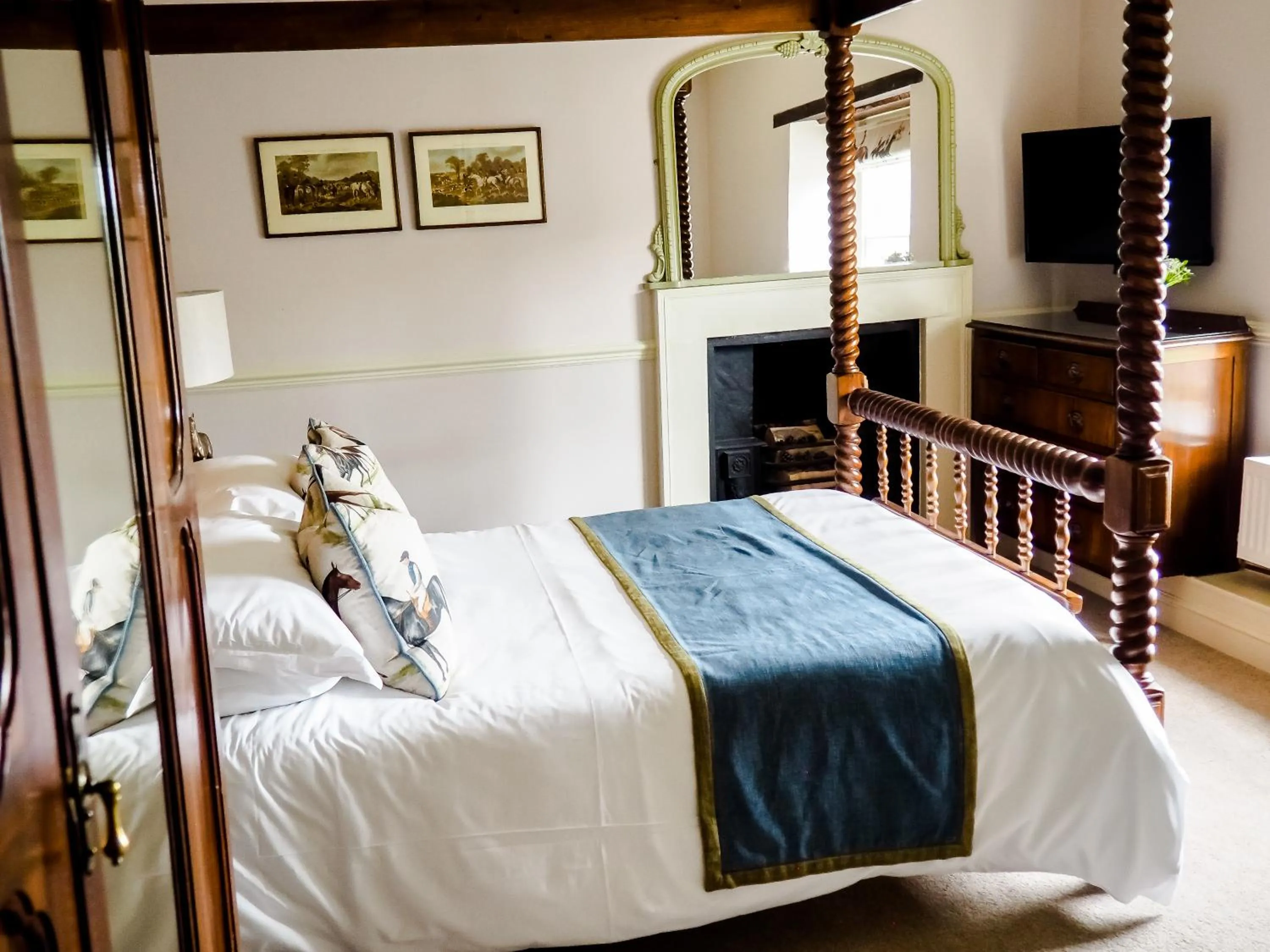 Bed in The Wensleydale Hotel