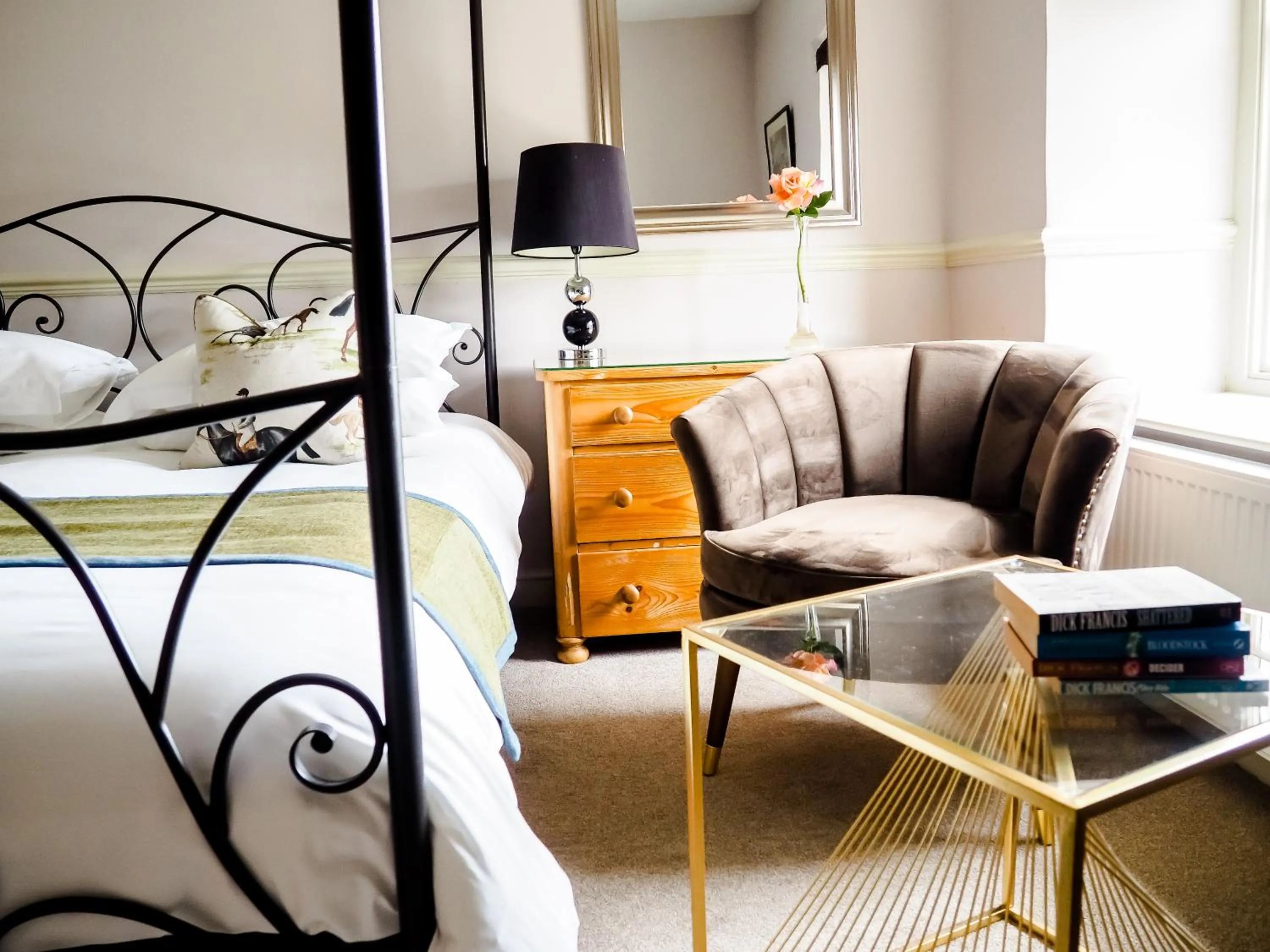 Bed in The Wensleydale Hotel