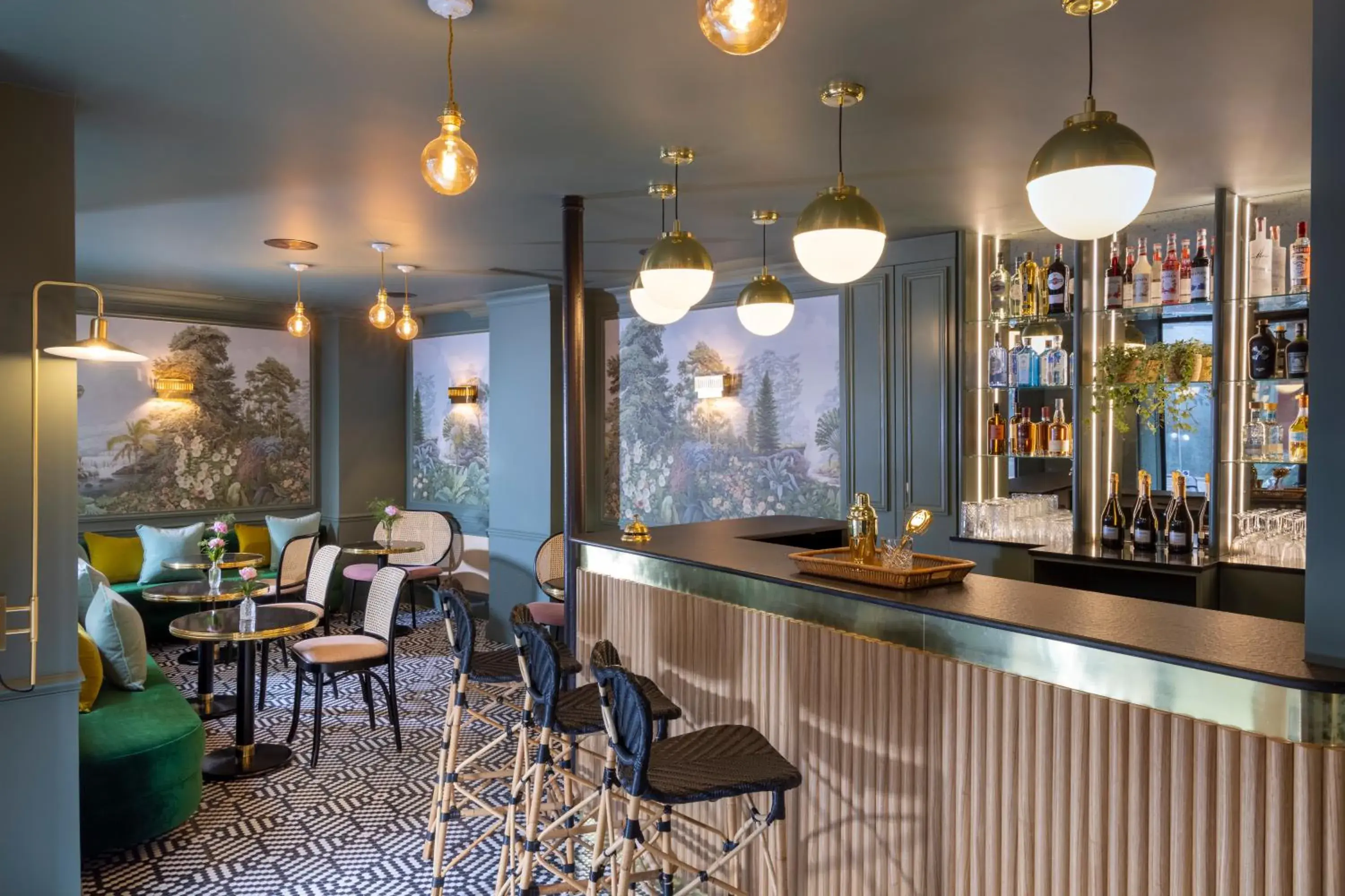 Lobby or reception in Hôtel Fior d'Aliza Lobby or reception in Hôtel Fior d'Aliza