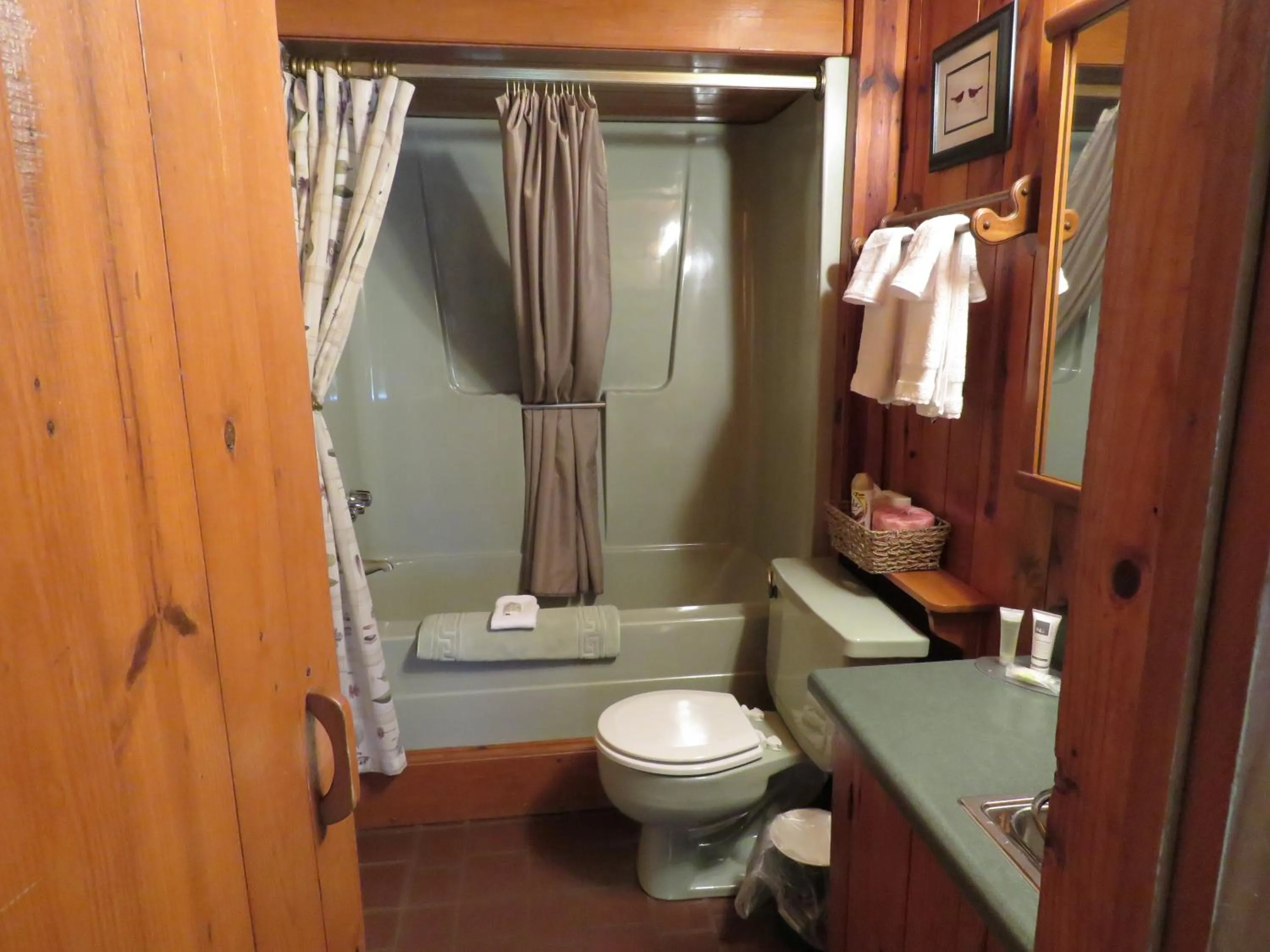 Bathroom in Tall Pines Inn