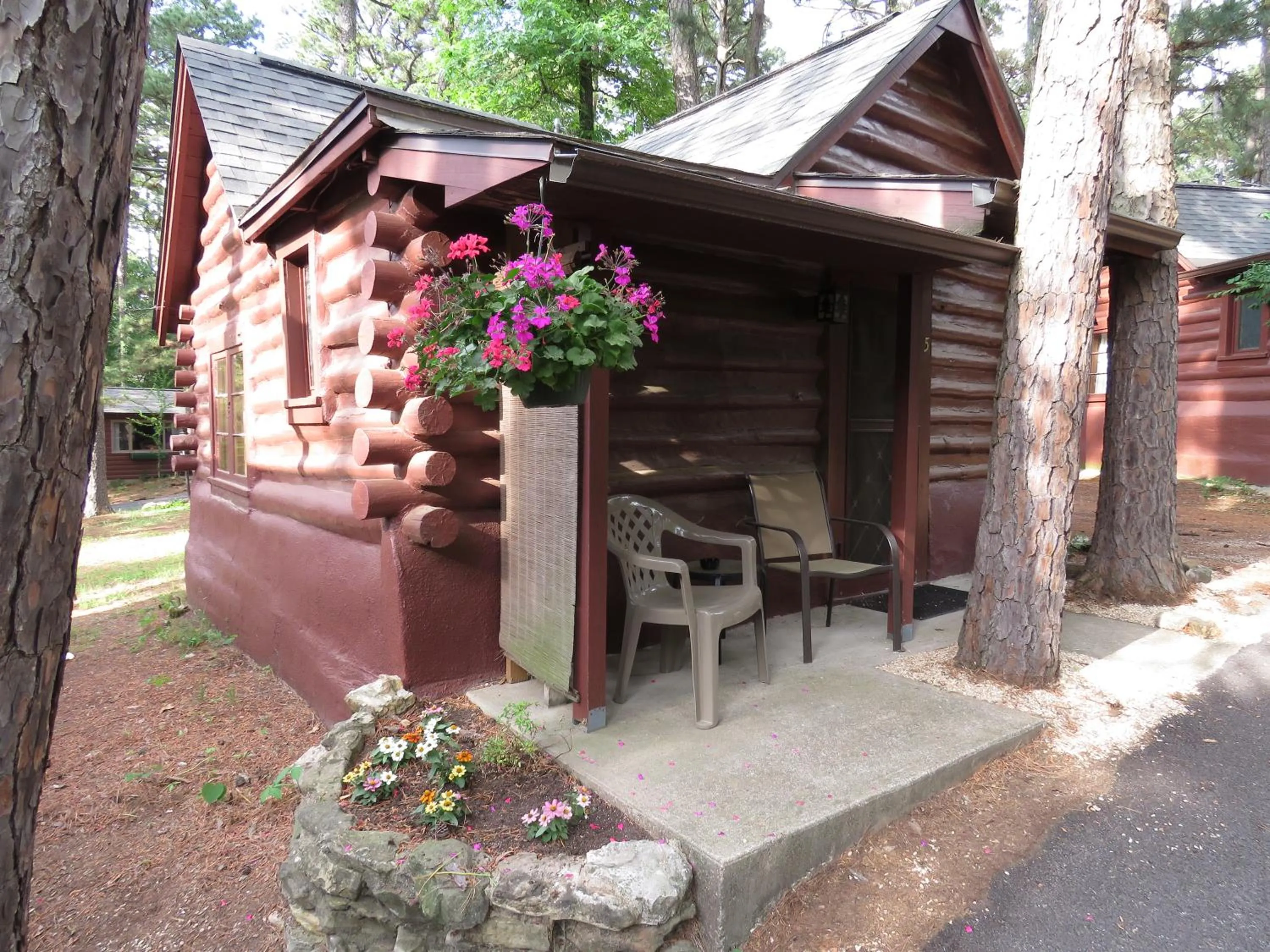 Property building in Tall Pines Inn