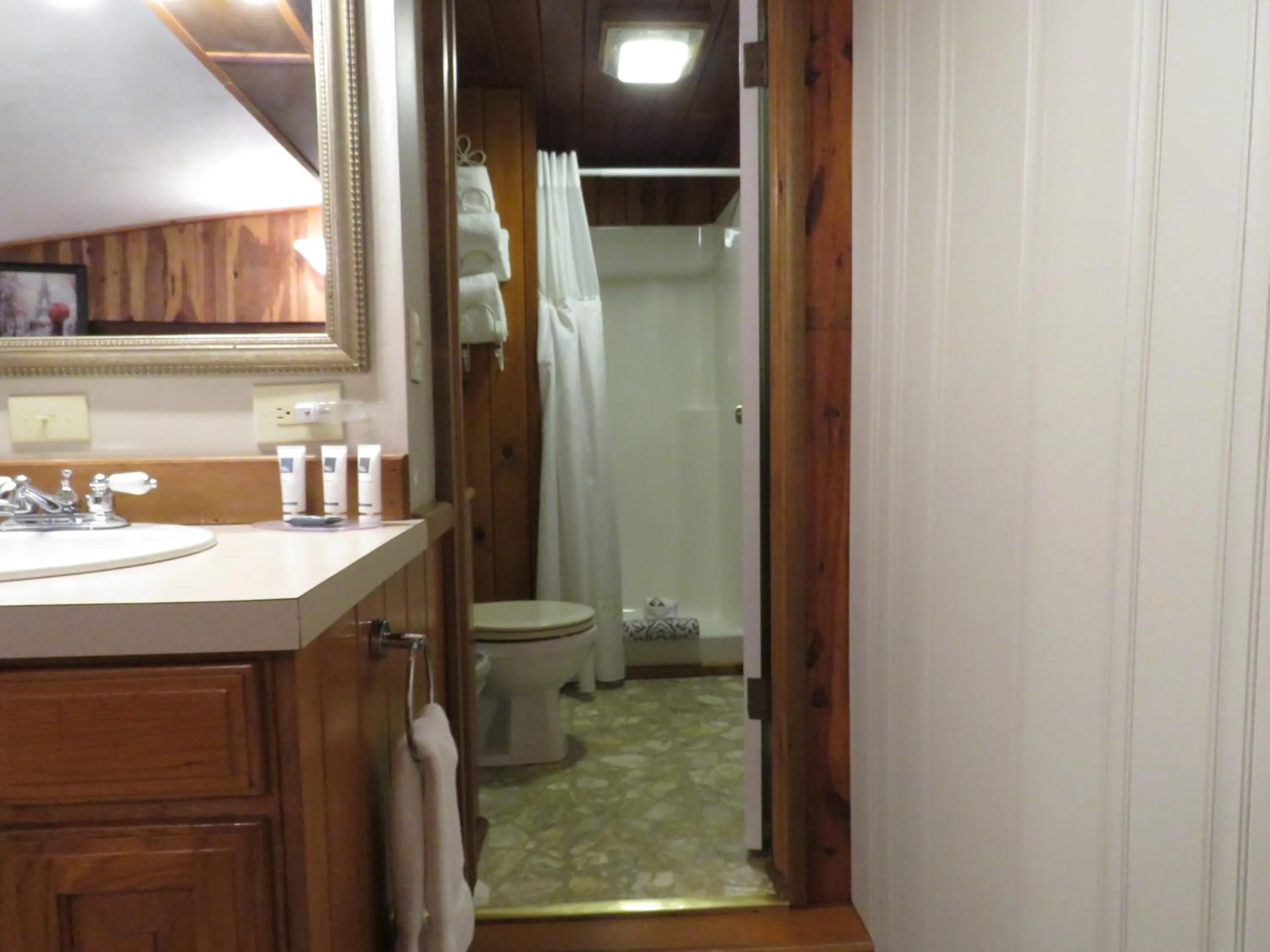 Bathroom in Tall Pines Inn