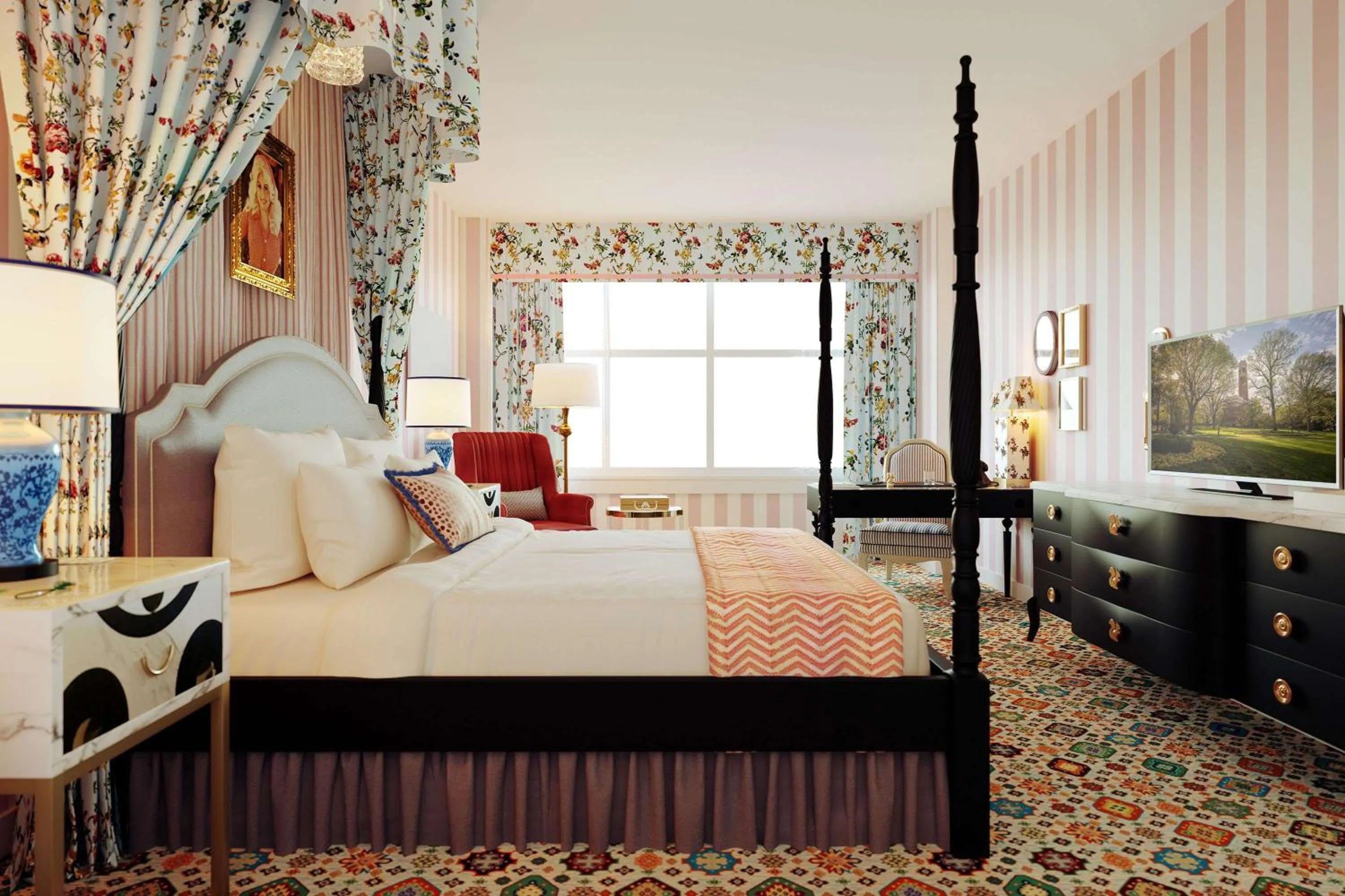 Bed in Graduate by Hilton Nashville