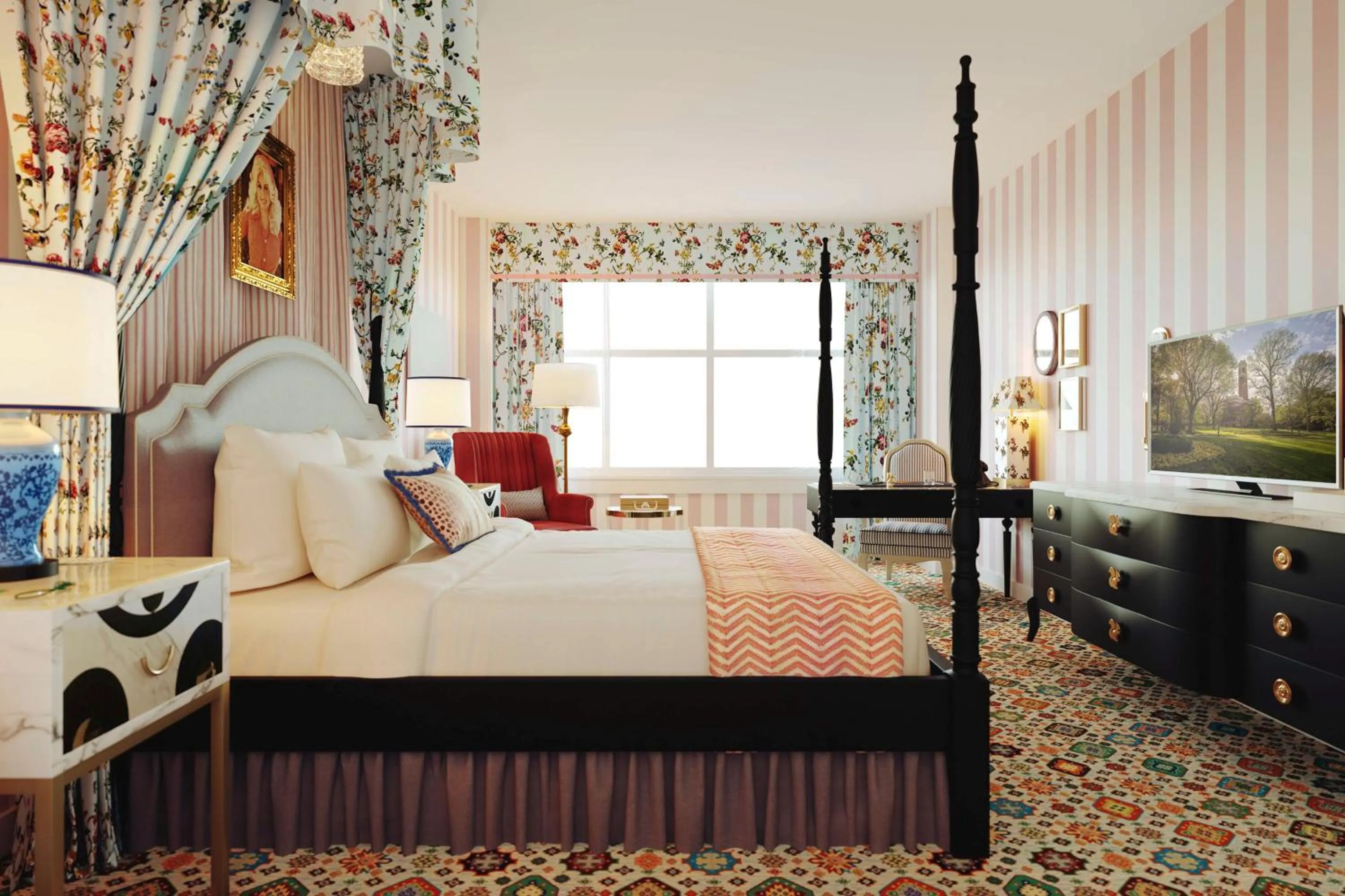 Bed in Graduate by Hilton Nashville