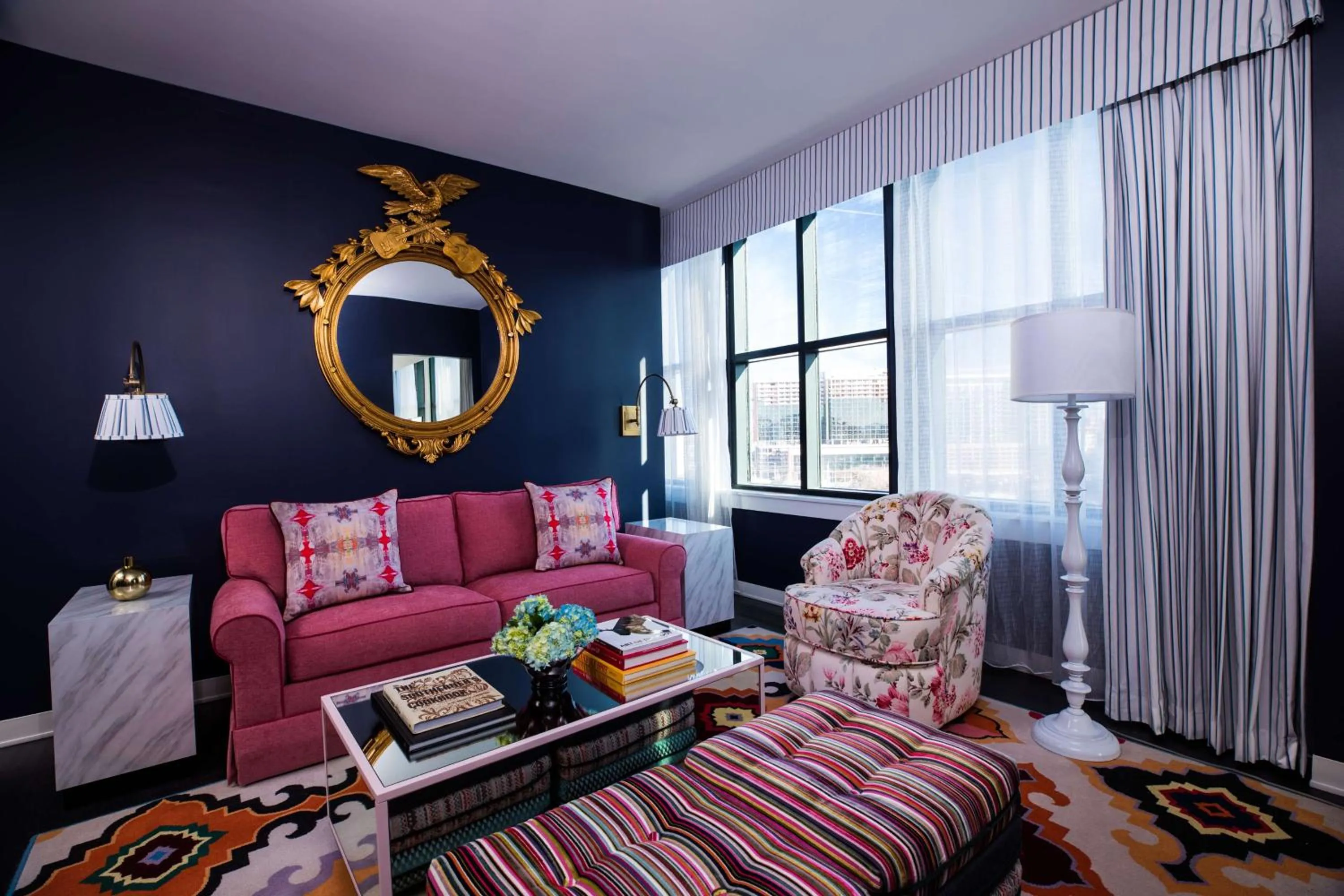 Living room in Graduate by Hilton Nashville