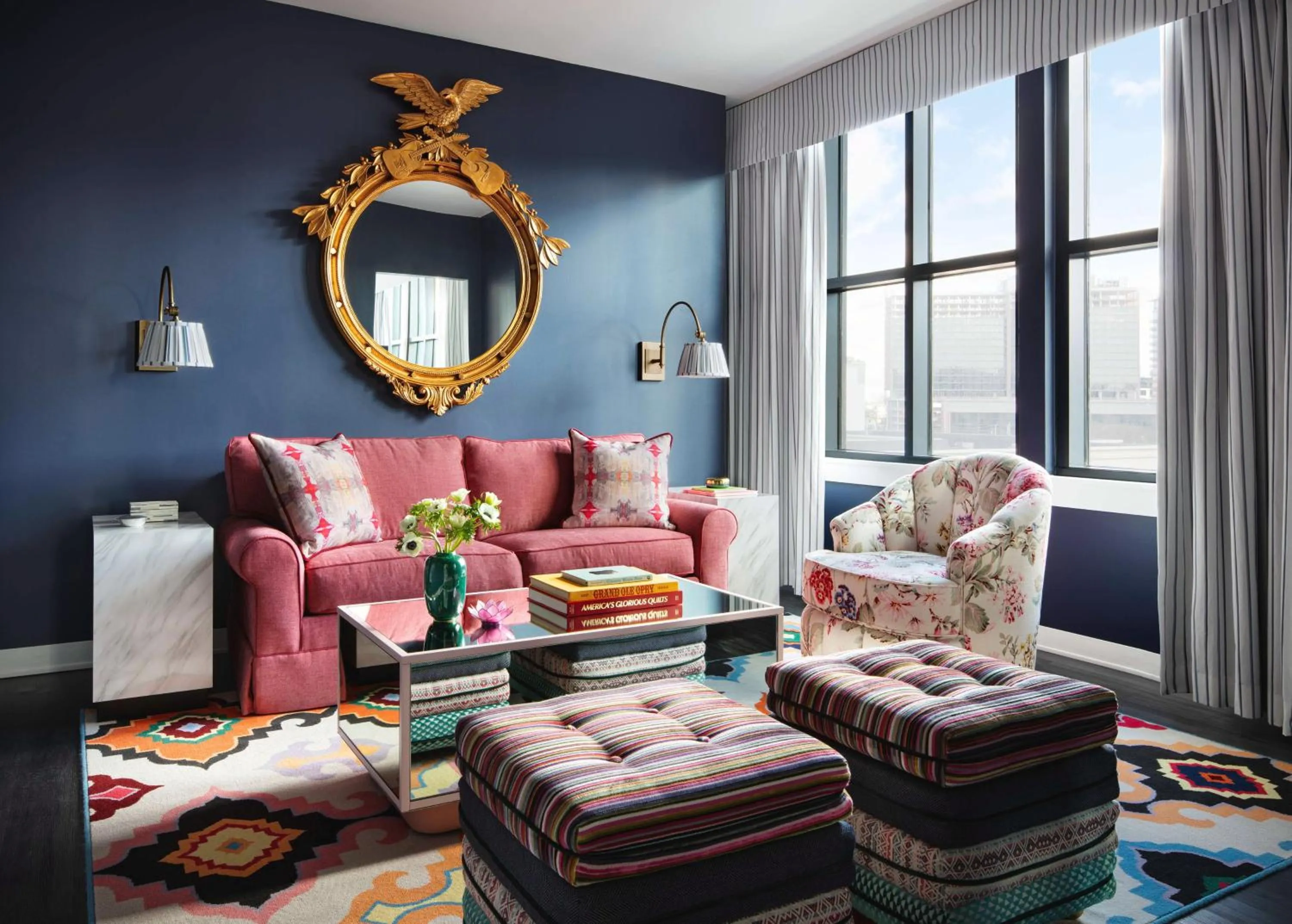 Living room in Graduate by Hilton Nashville