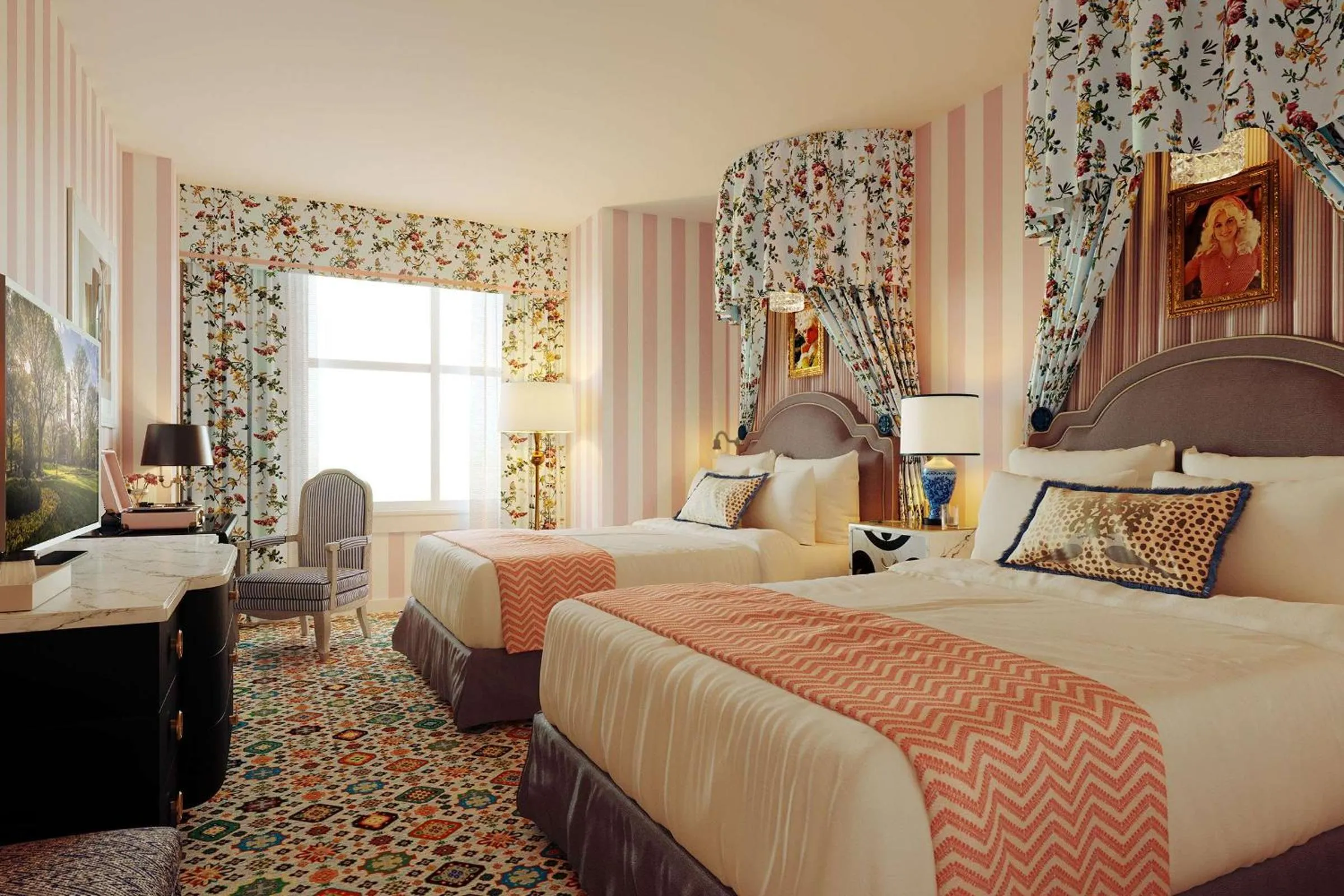 Bed in Graduate by Hilton Nashville