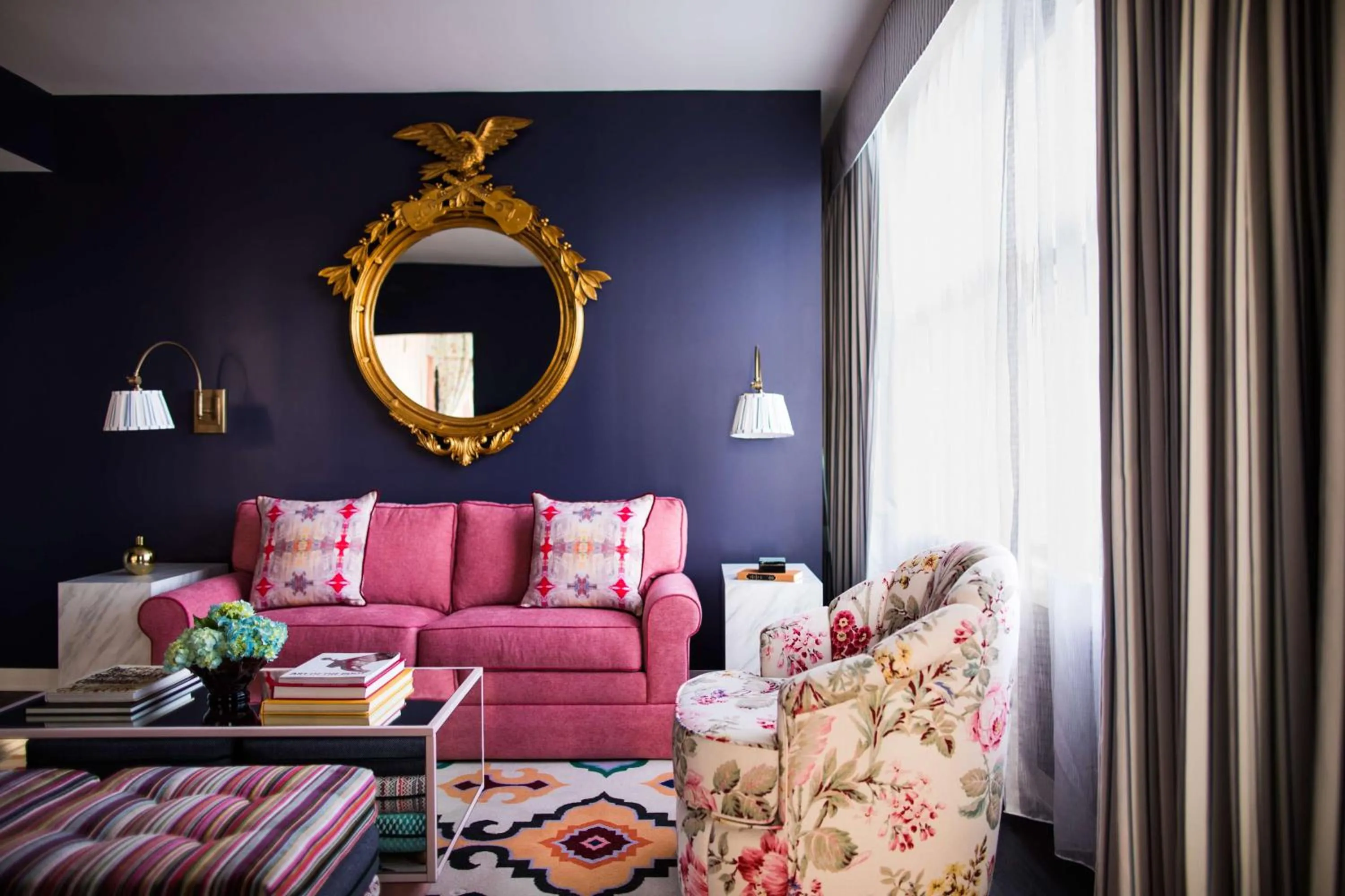 Living room in Graduate by Hilton Nashville