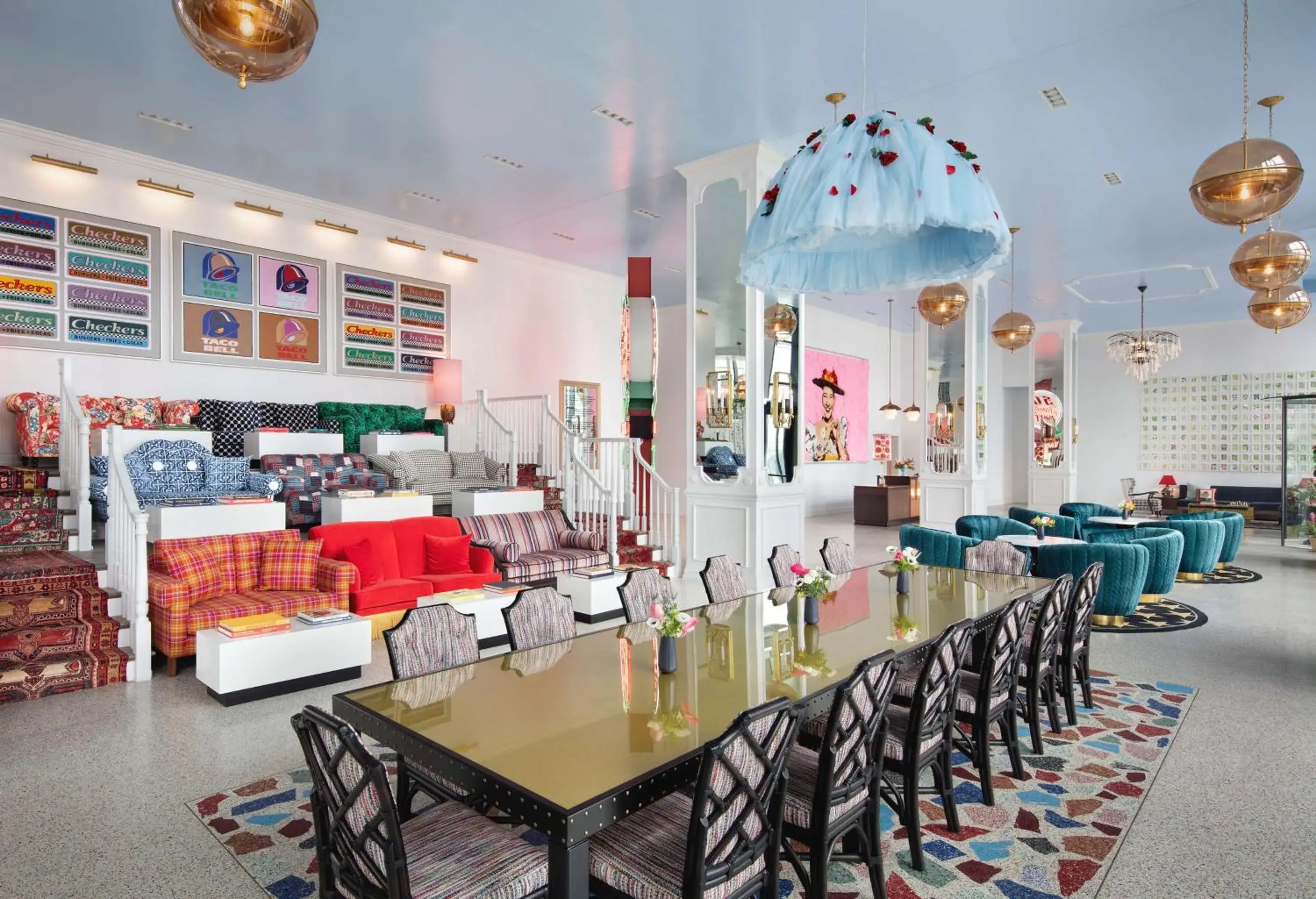 Lobby or reception in Graduate by Hilton Nashville Lobby or reception in Graduate by Hilton Nashville