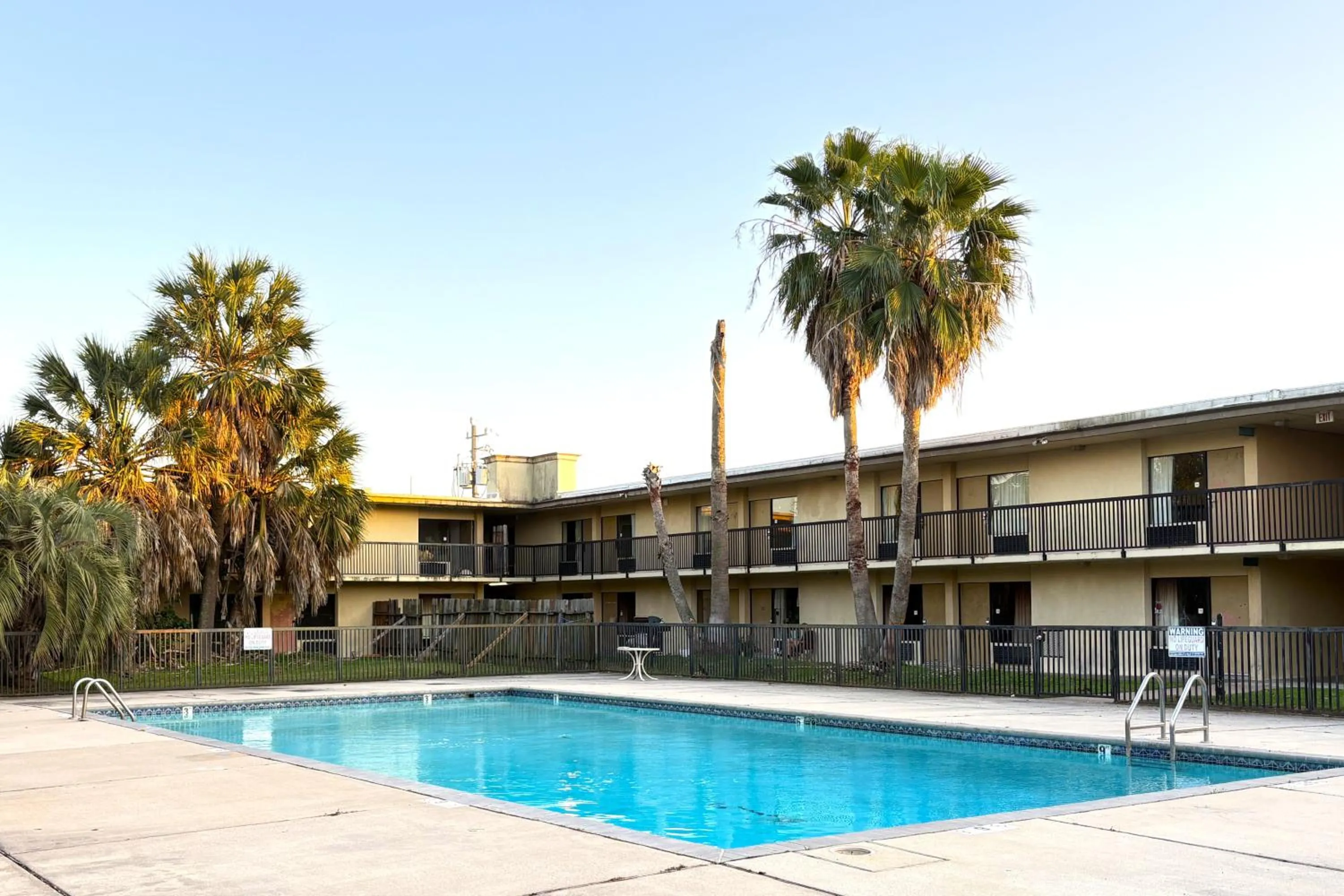 Swimming pool in Motel 19 By Capital O Baytown I-10
