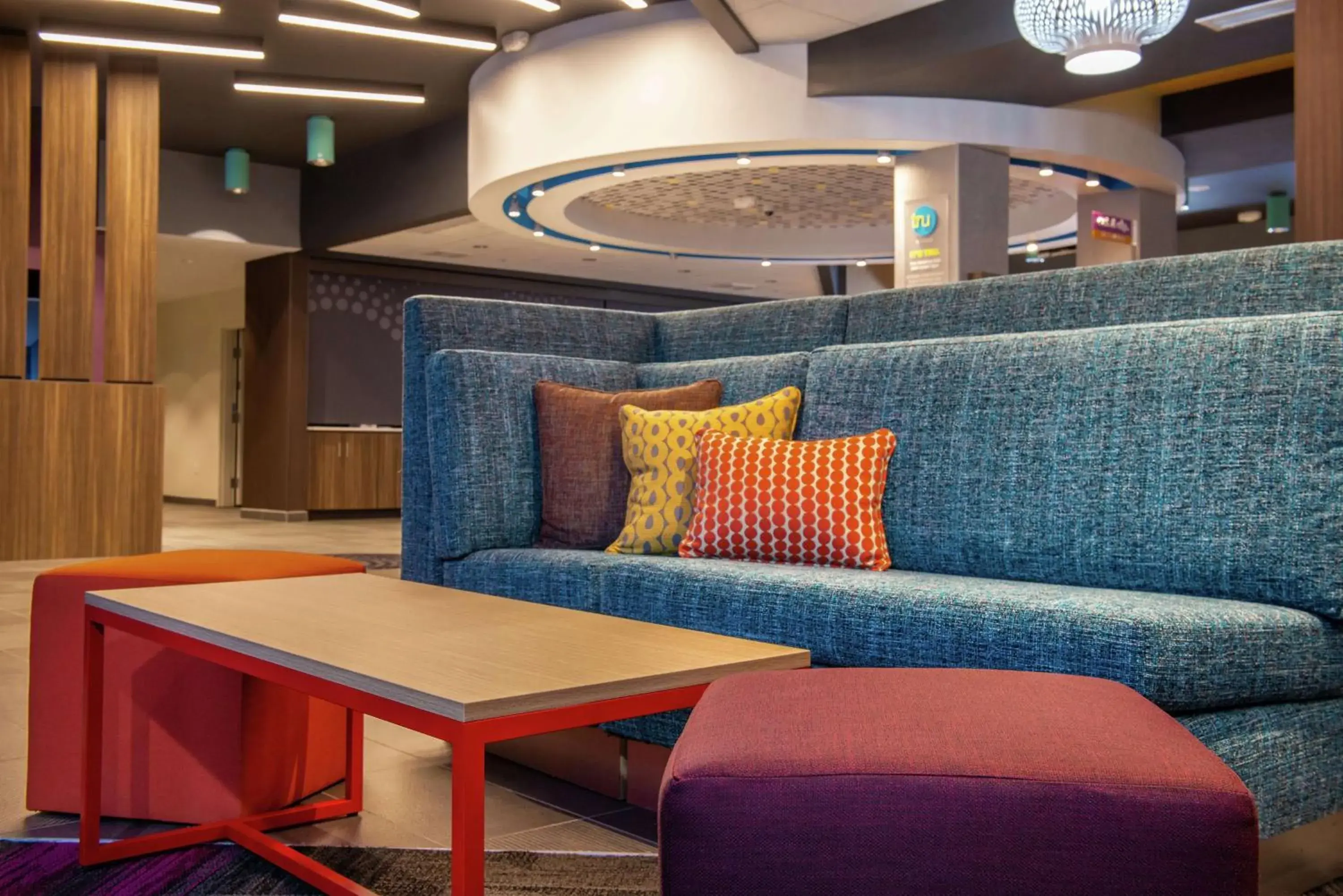 Lobby or reception in Tru By Hilton Elkhart, In Lobby or reception in Tru By Hilton Elkhart, In