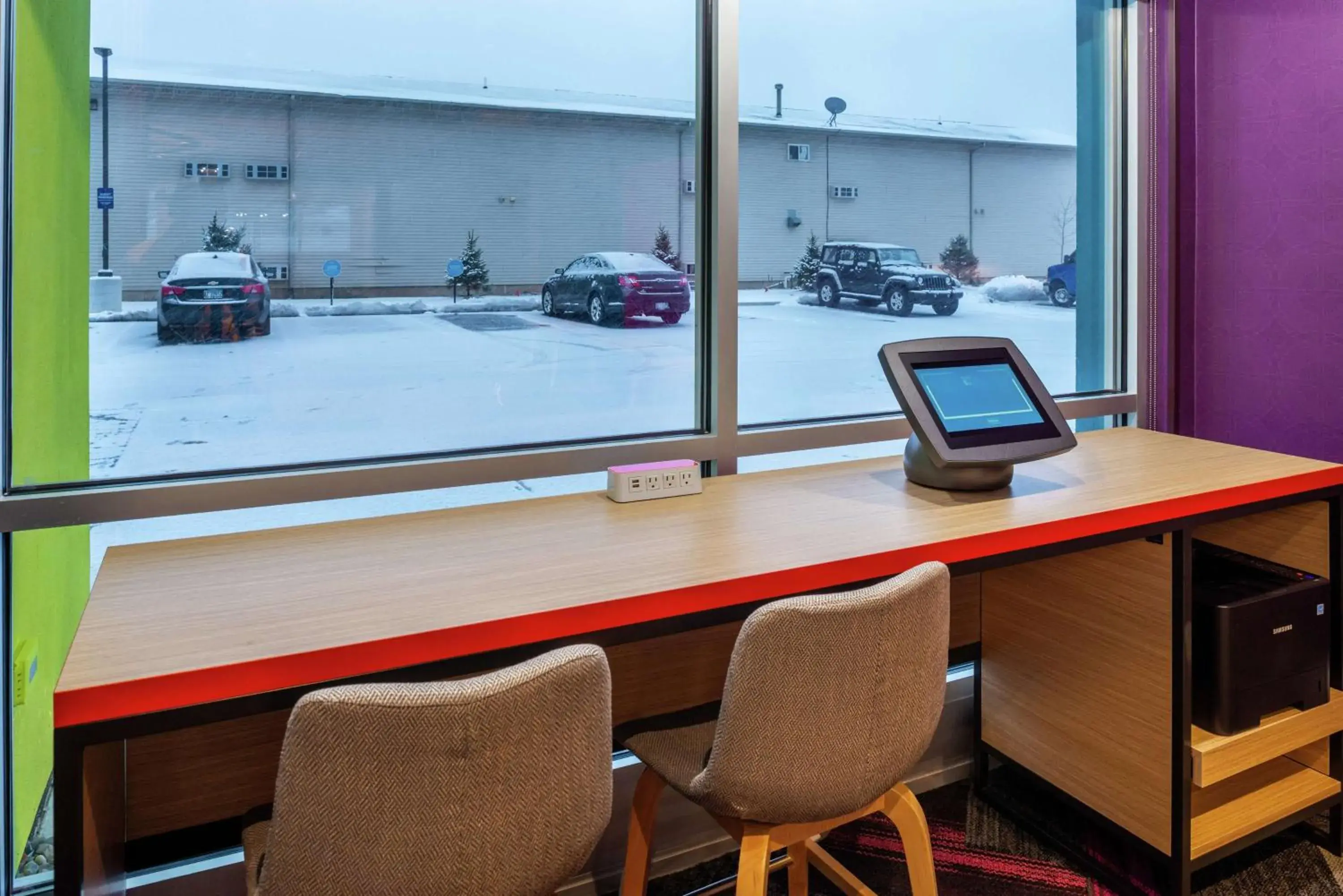 Lobby or reception in Tru By Hilton Elkhart, In Lobby or reception in Tru By Hilton Elkhart, In
