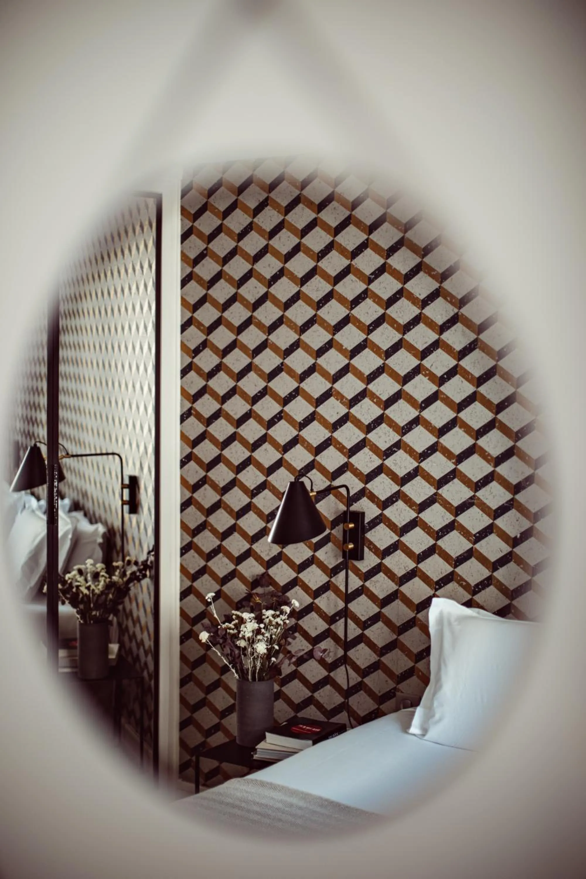 Decorative detail in Hotel Monsieur Helder