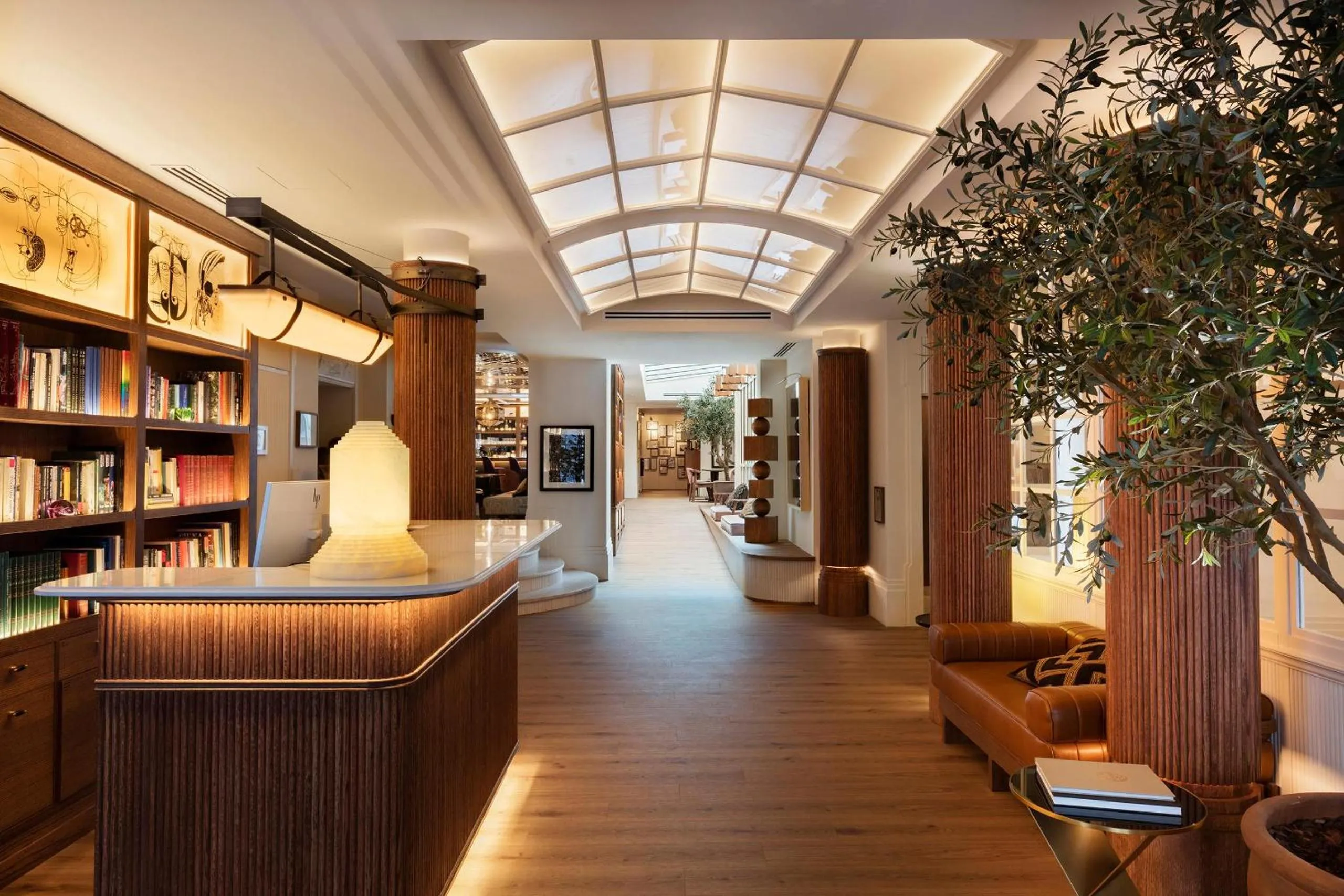 Lobby or reception in Hotel Pulitzer Paris