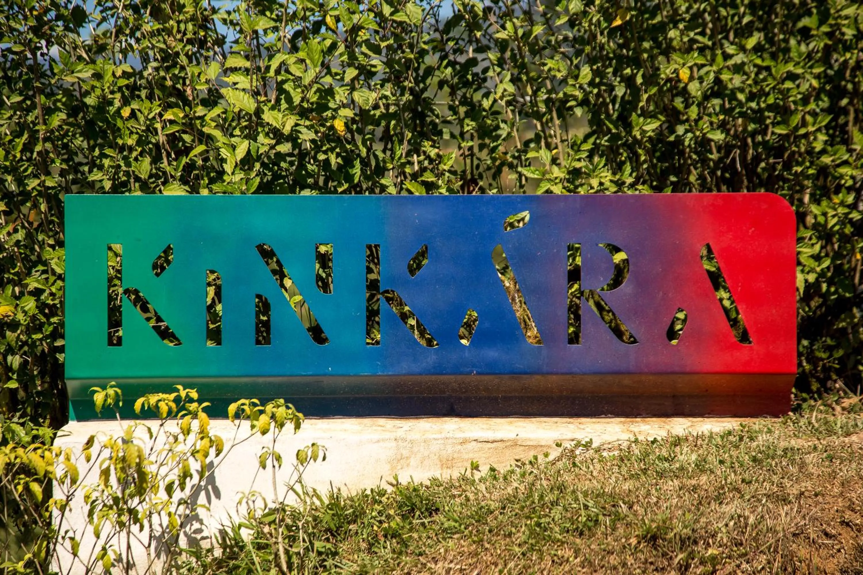Property logo or sign in Kinkara Luxury Retreat