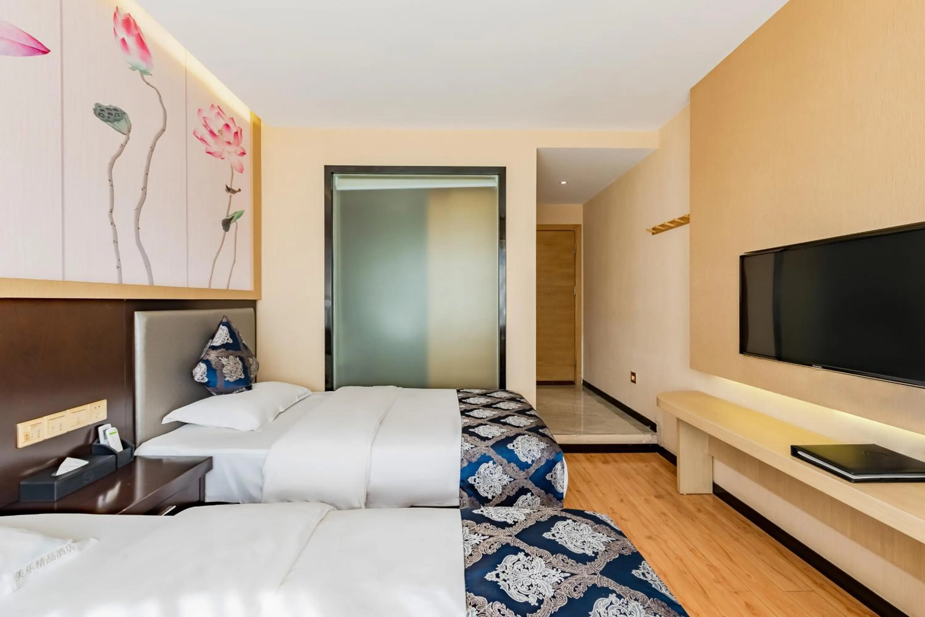 Bedroom, Bed in Demei Boutique Hotel