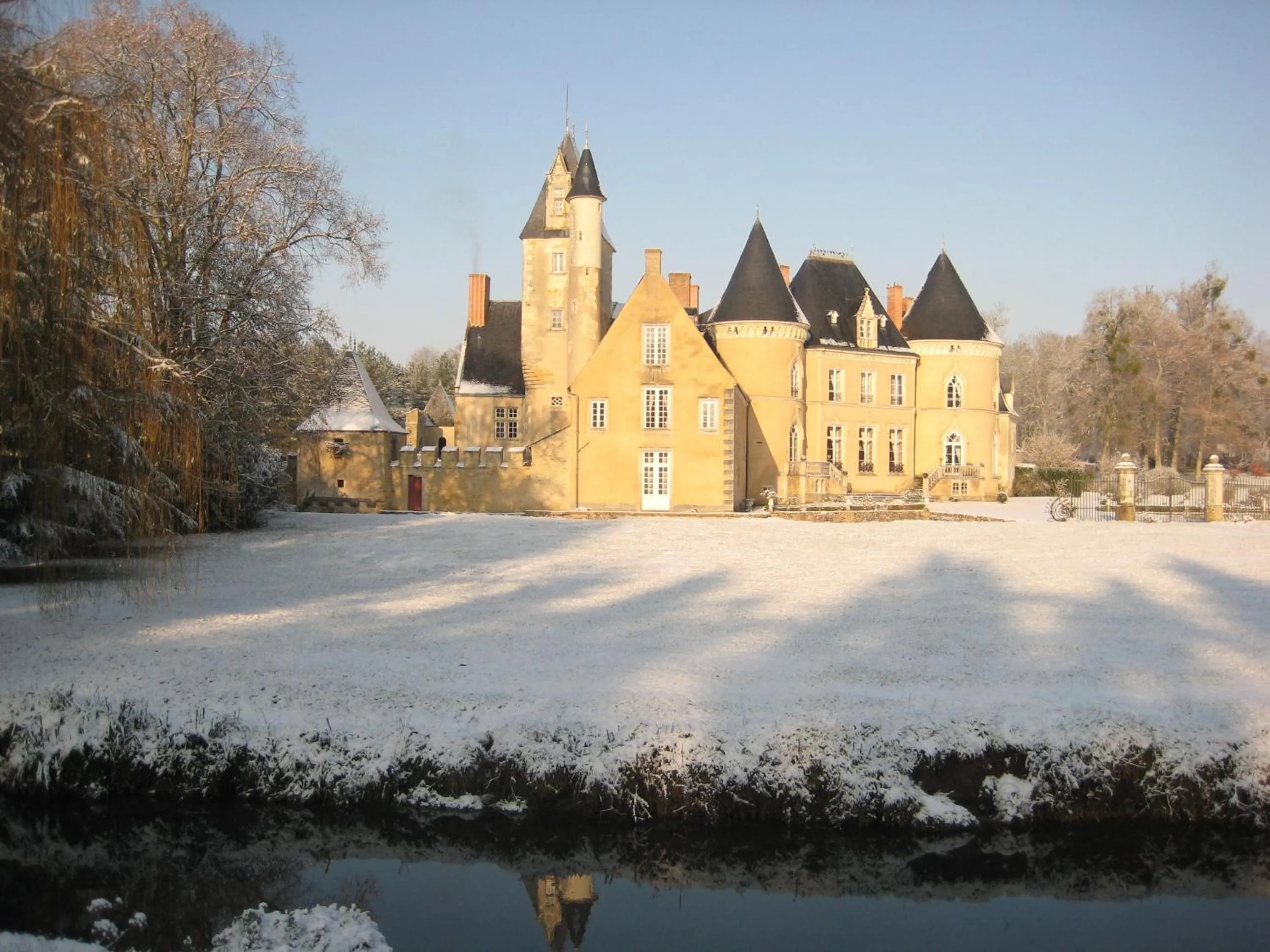 View (from property/room) in Château de Vaulogé
