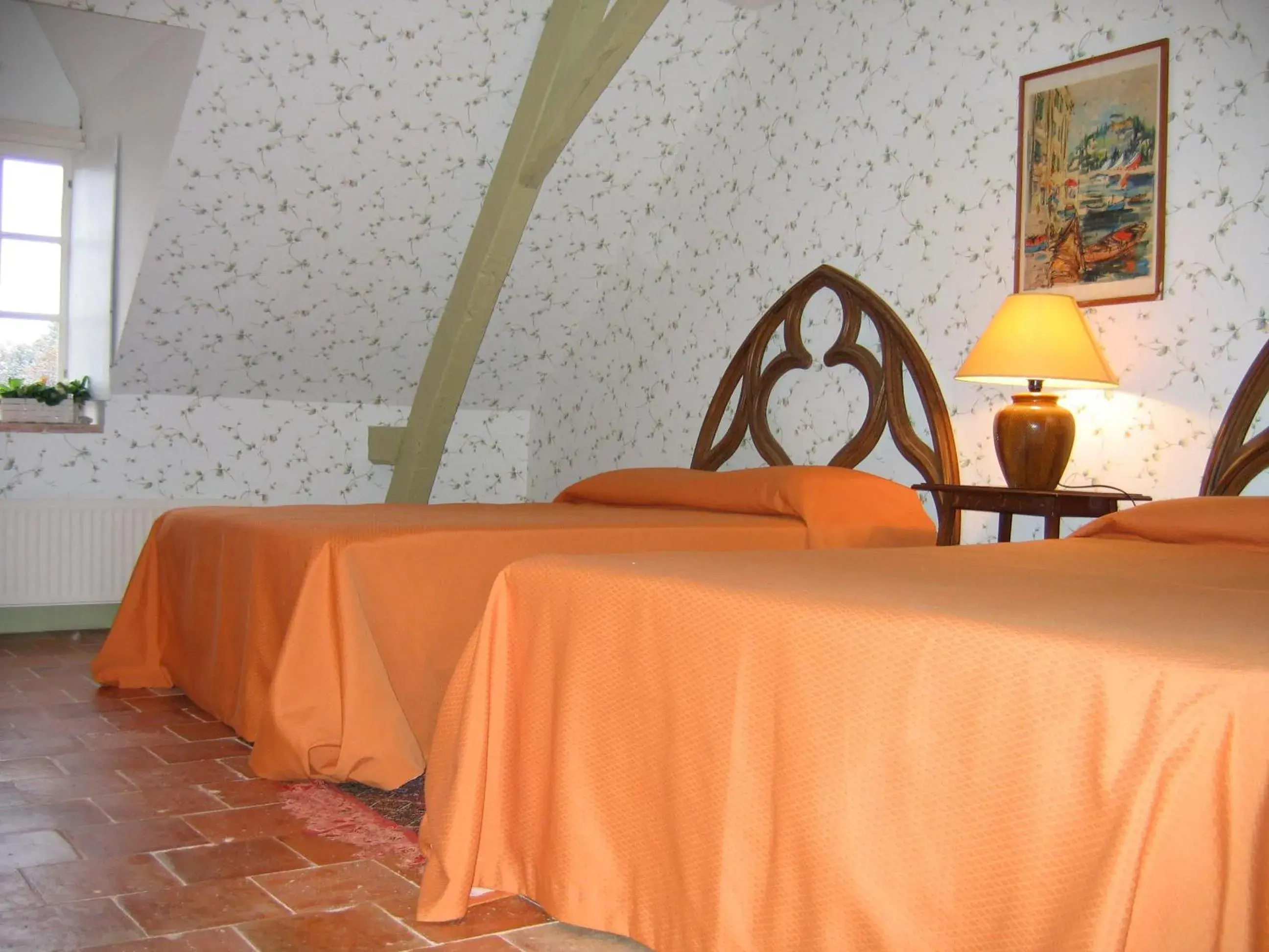 Suite with Two Double Beds in Château de Vaulogé Suite with Two Double Beds in Château de Vaulogé