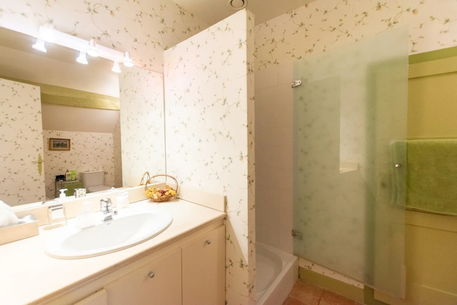 Bathroom in Château de Vaulogé