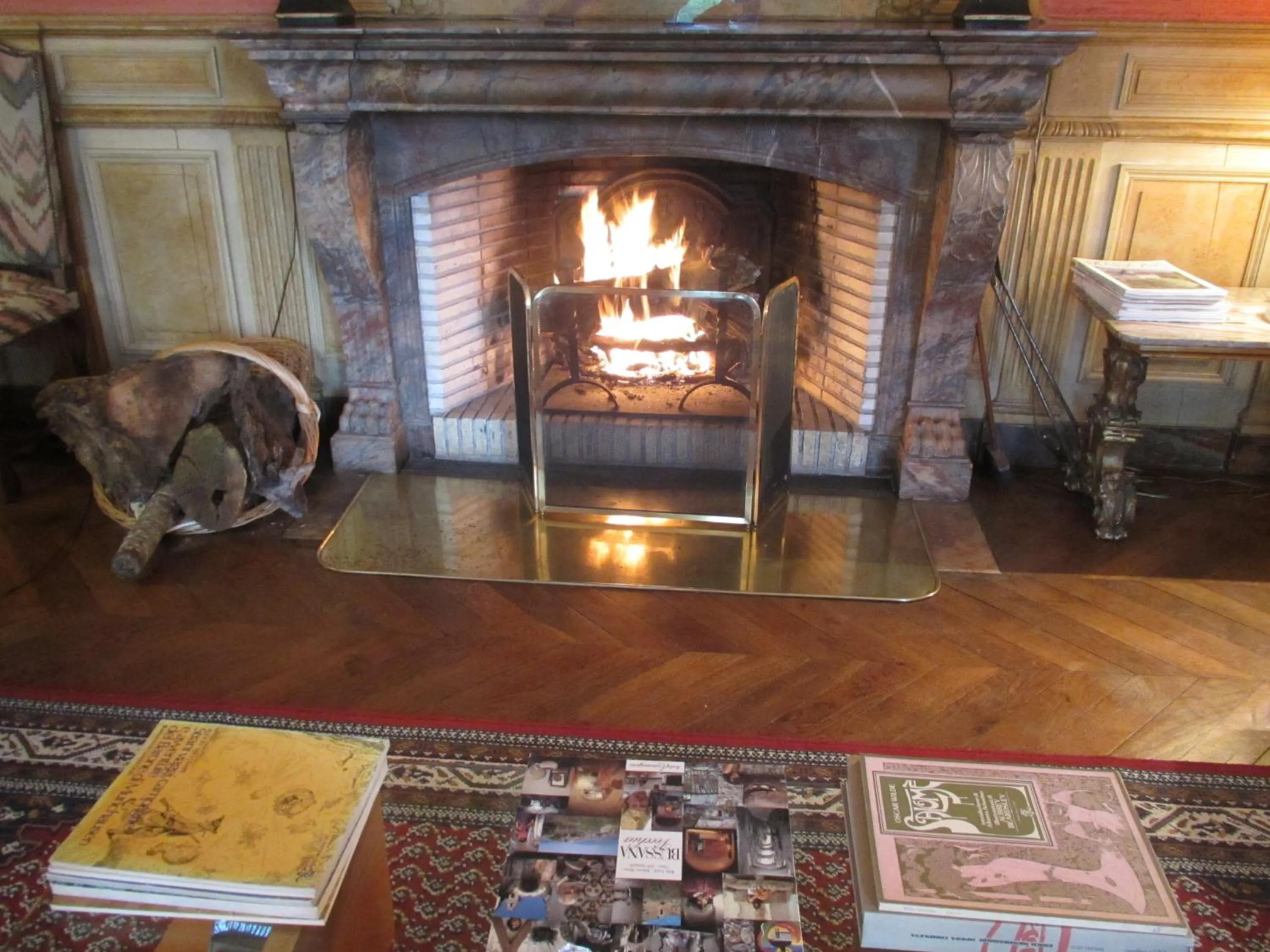 Lobby or reception in Château de Vaulogé