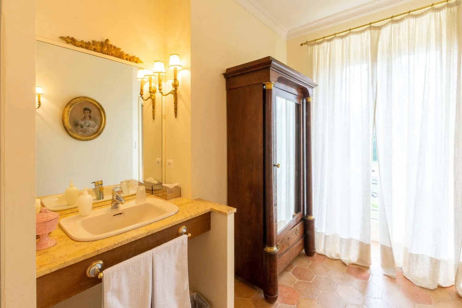 Bathroom in Château de Vaulogé