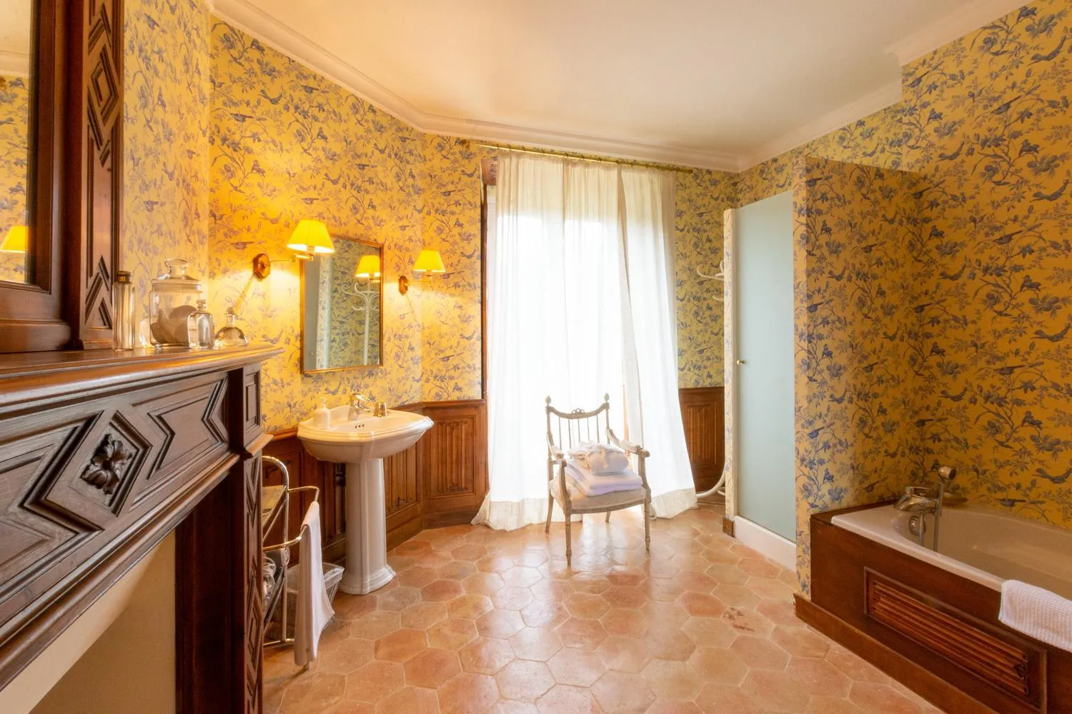Bathroom in Château de Vaulogé