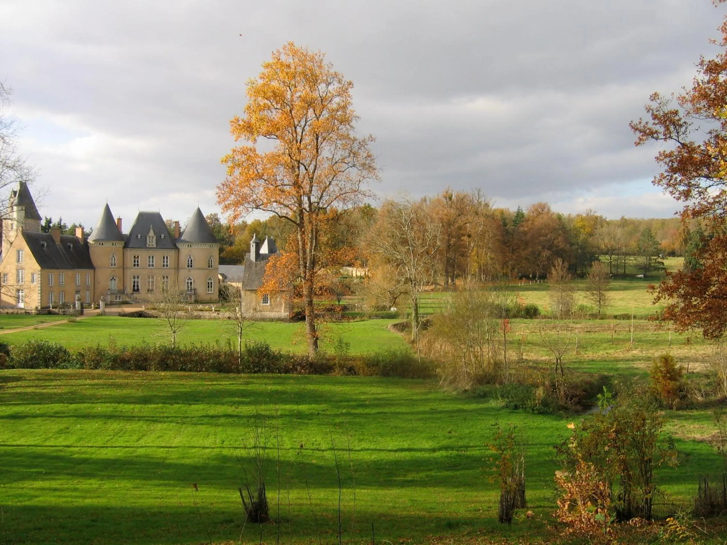Area and facilities in Château de Vaulogé