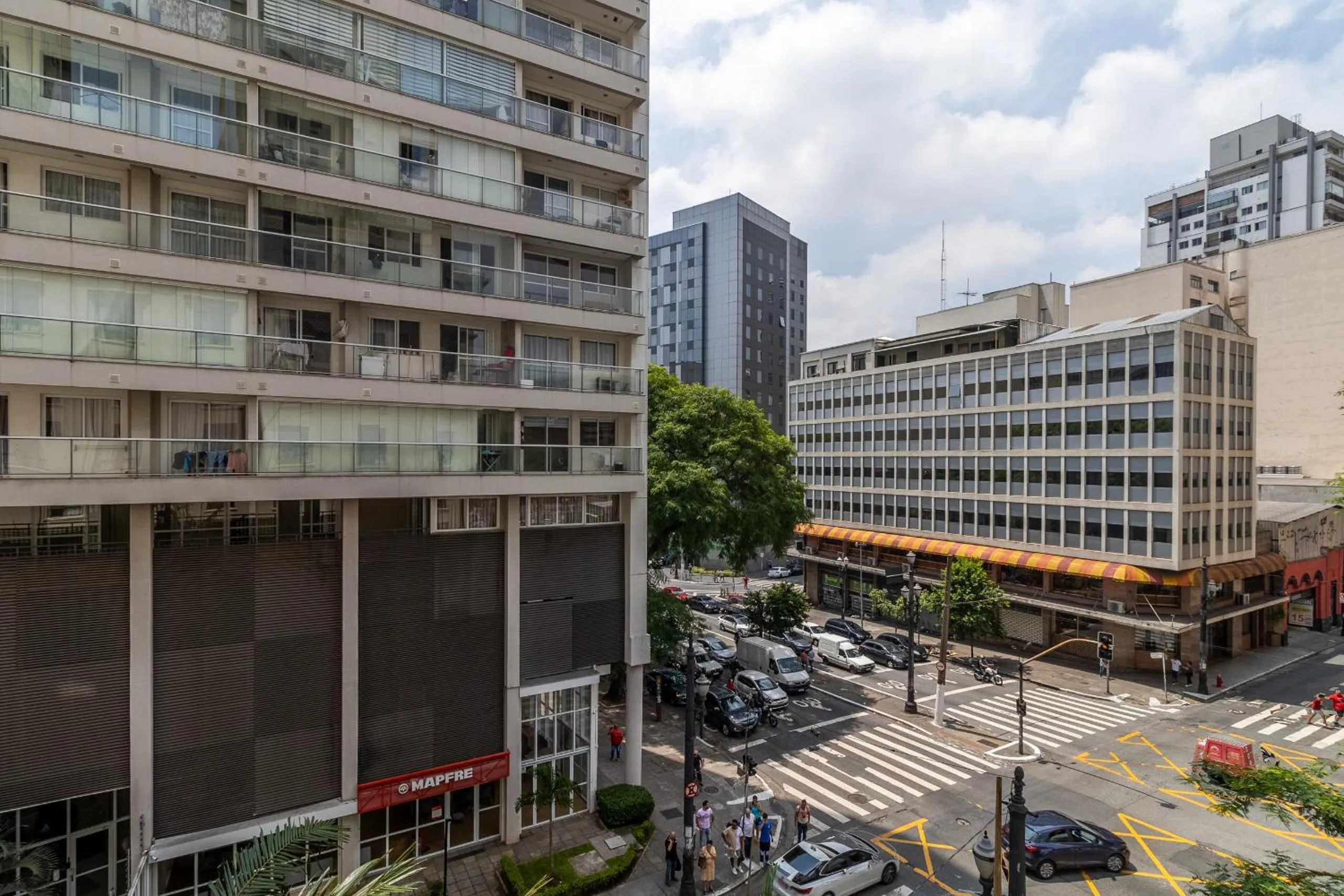 Street view in Jacques Pilon Residence