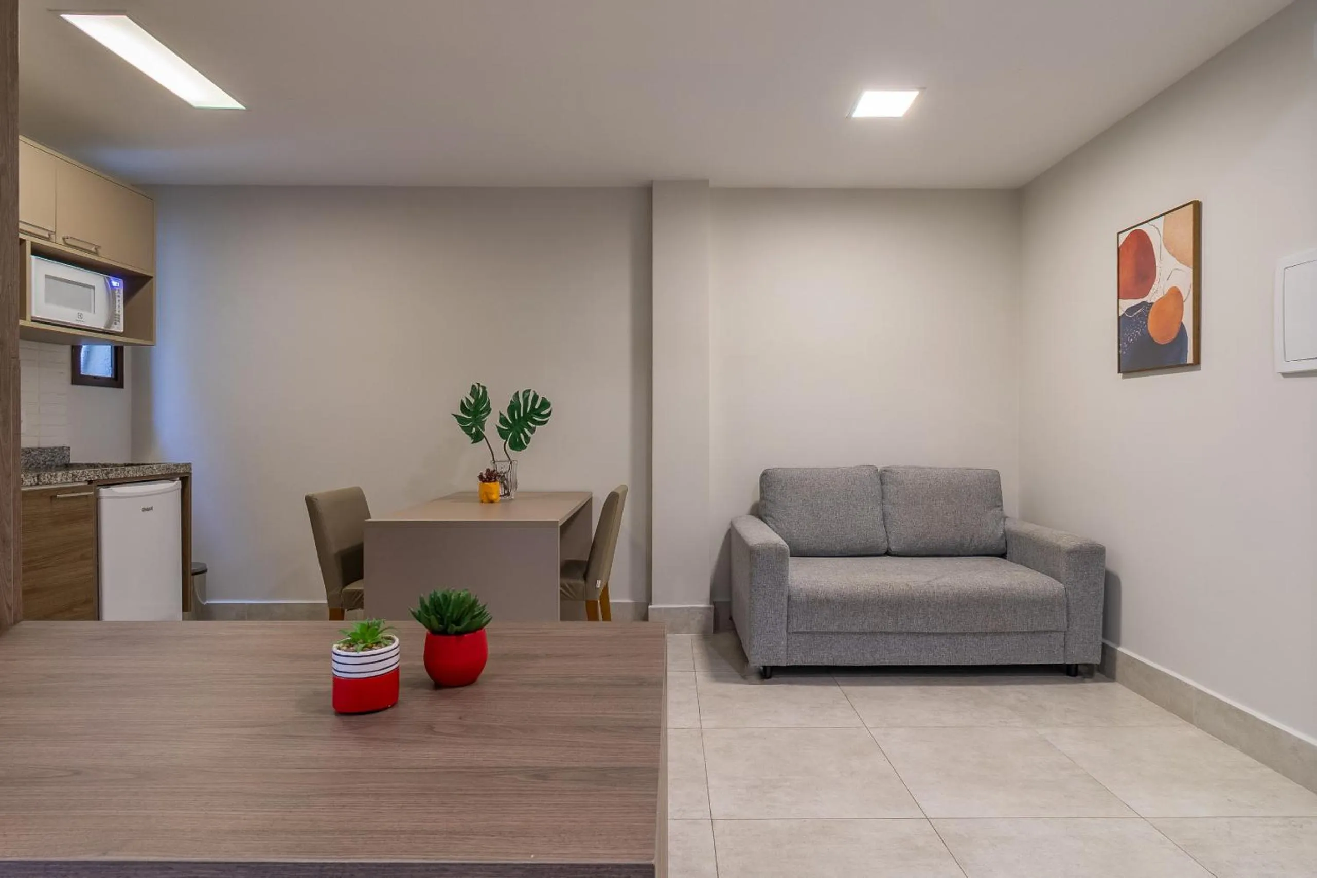 Living room in Jacques Pilon Residence