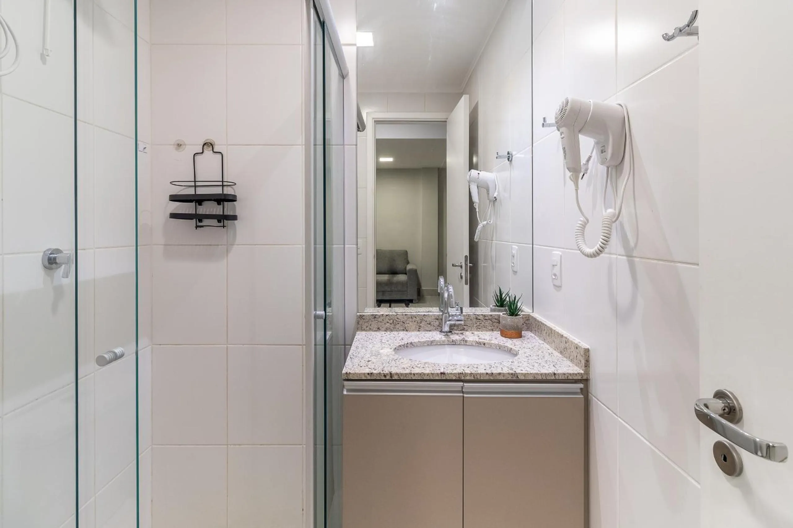 Bathroom in Jacques Pilon Residence