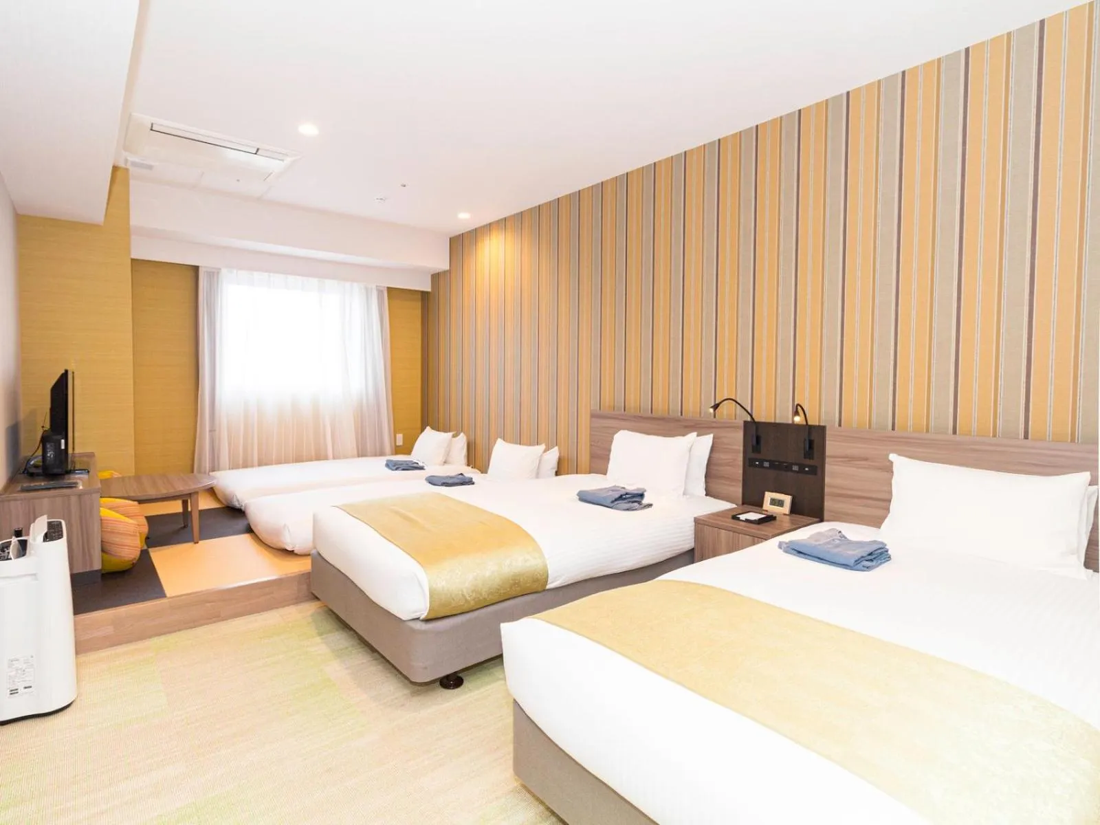 Bed in La'gent Stay Hakodate Ekimae