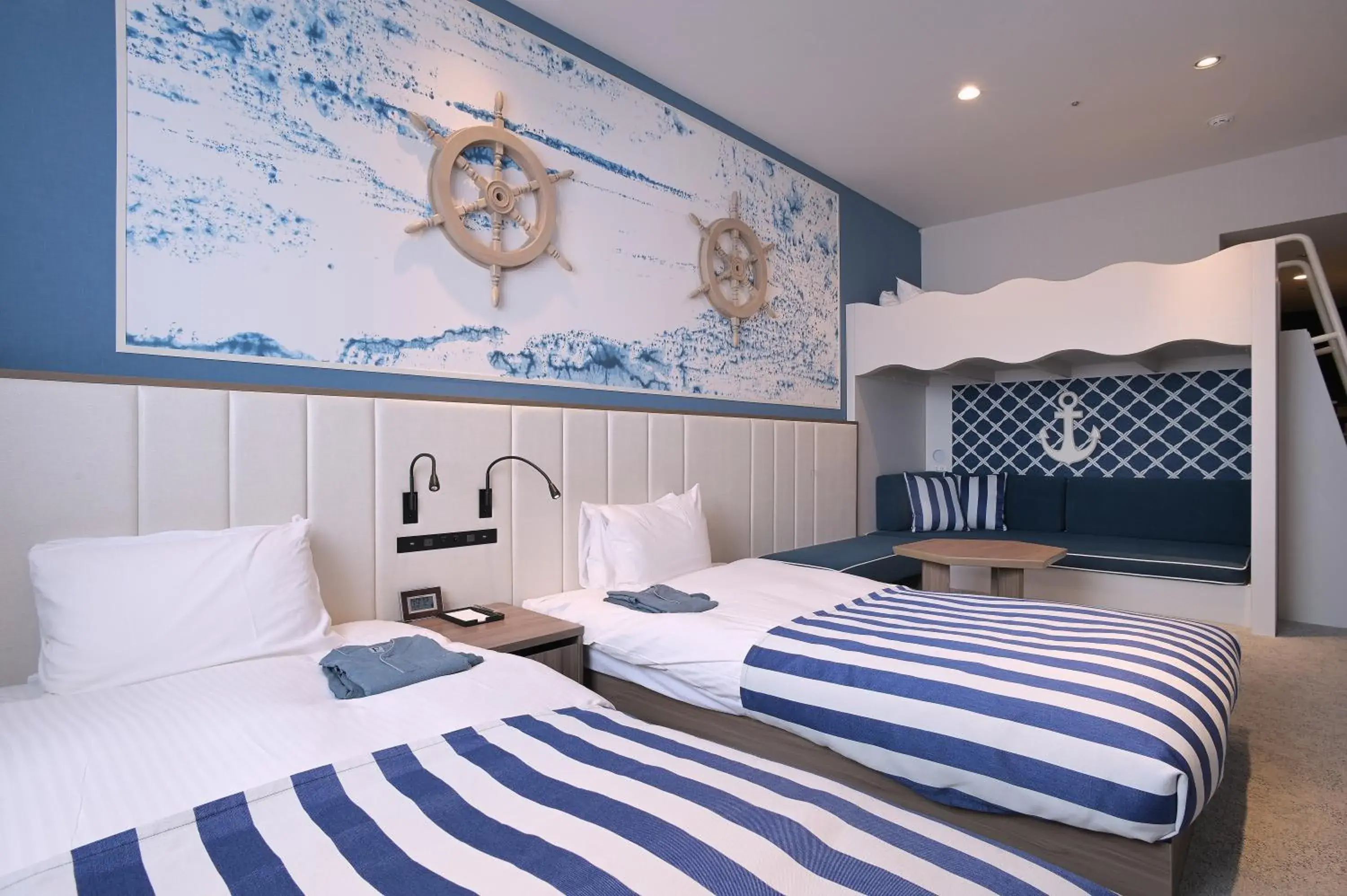 Bed in La'gent Stay Hakodate Ekimae Bed in La'gent Stay Hakodate Ekimae