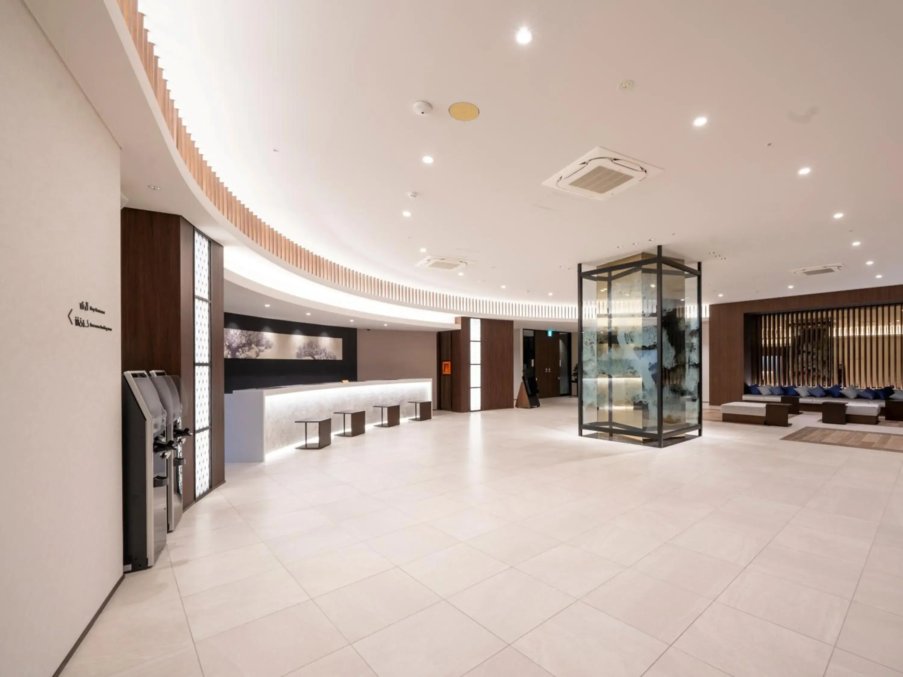 Lobby or reception in La'gent Stay Hakodate Ekimae Lobby or reception in La'gent Stay Hakodate Ekimae