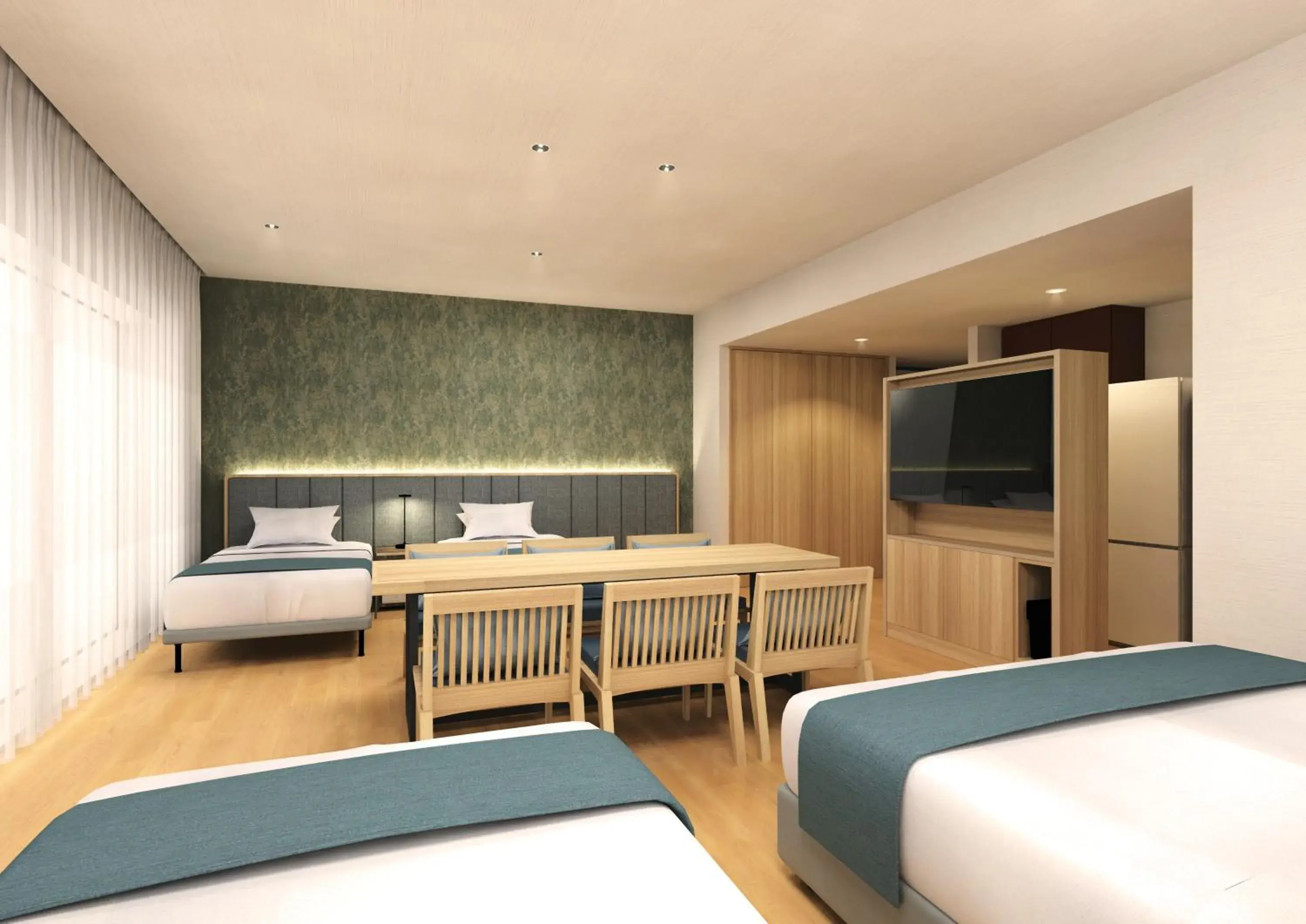 Photo of the whole room, Bed in La'gent Stay Hakodate Ekimae Photo of the whole room, Bed in La'gent Stay Hakodate Ekimae