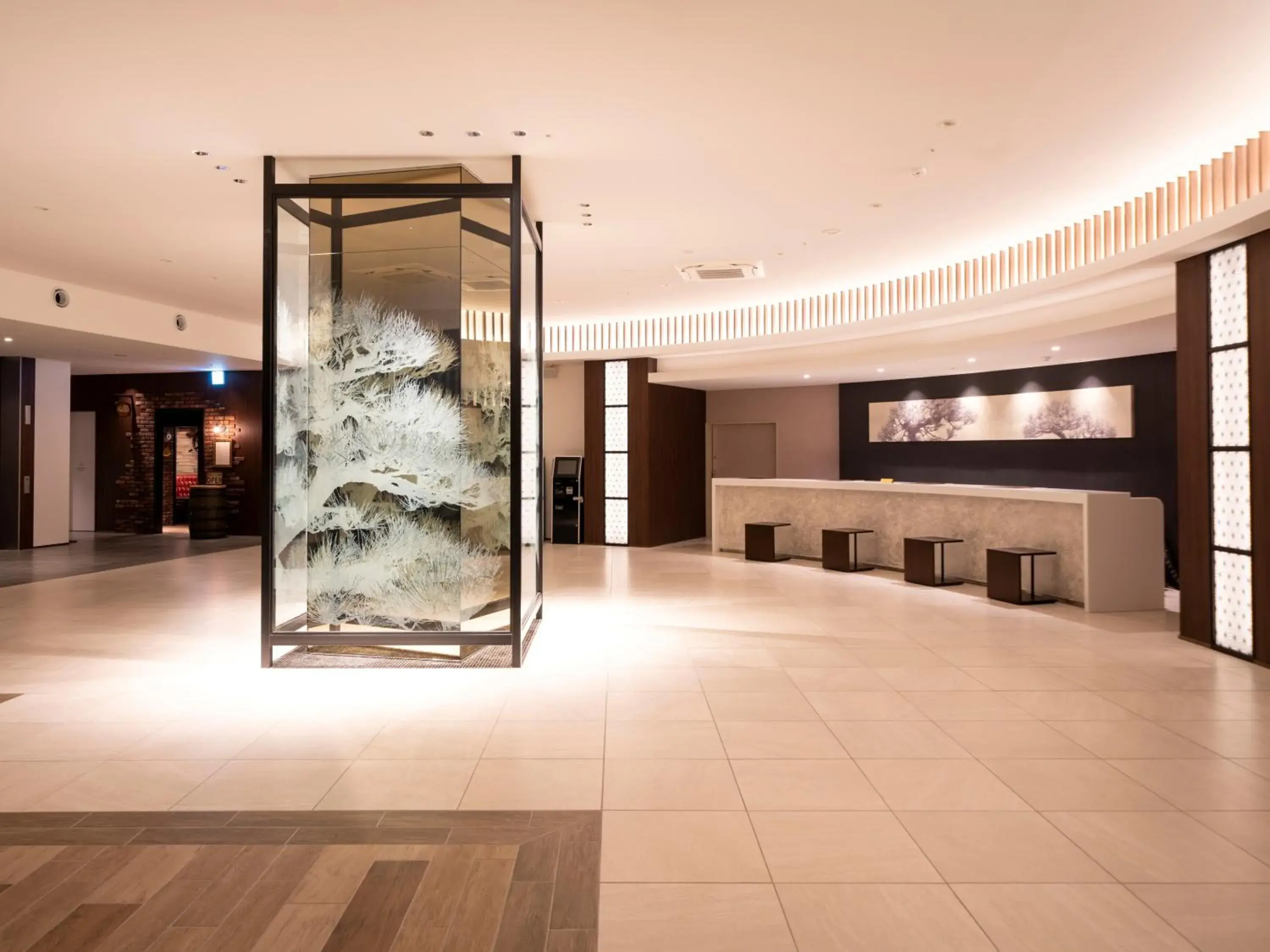 Lobby or reception in La'gent Stay Hakodate Ekimae Lobby or reception in La'gent Stay Hakodate Ekimae