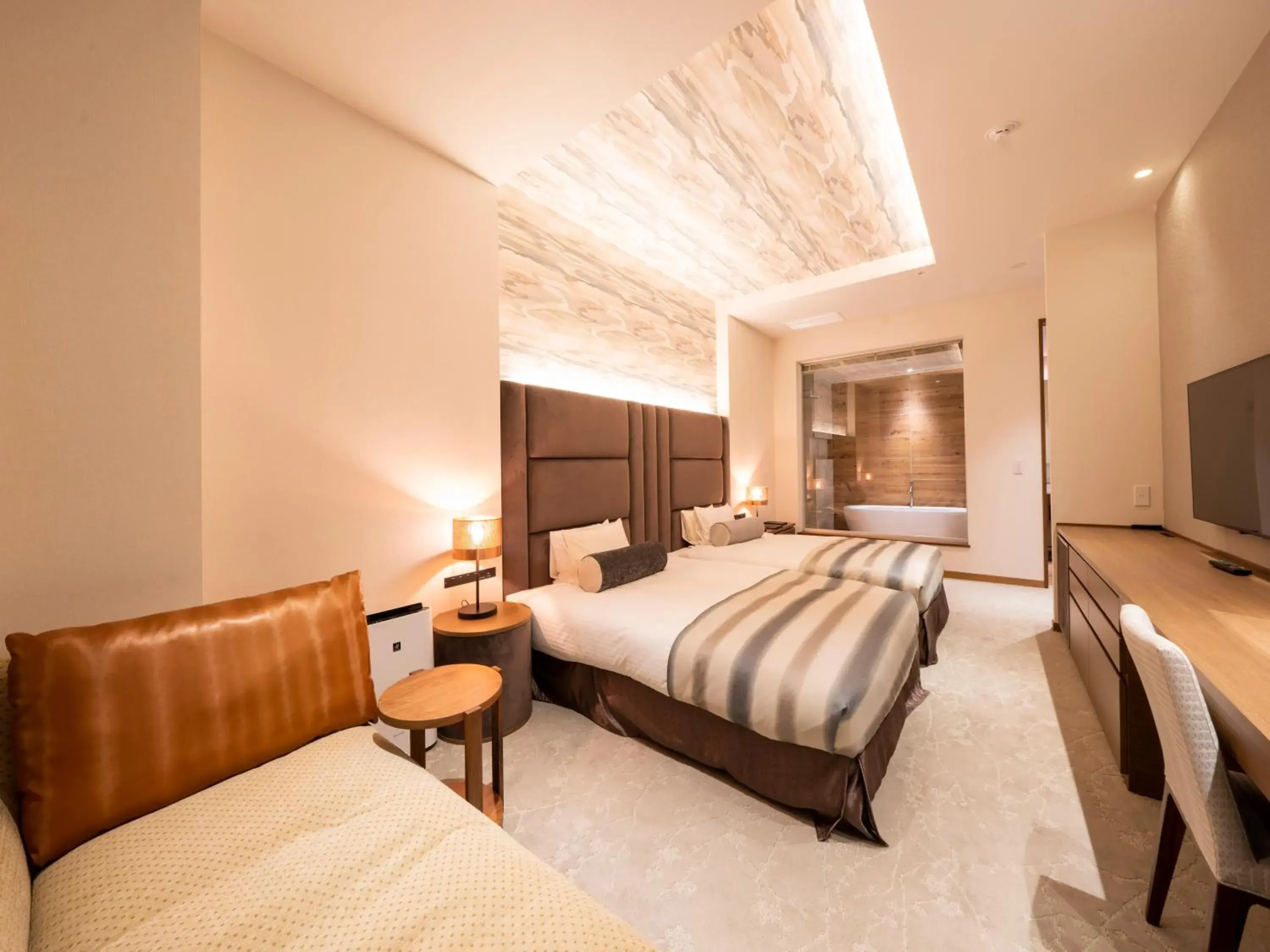 Bed in La'gent Stay Hakodate Ekimae Bed in La'gent Stay Hakodate Ekimae