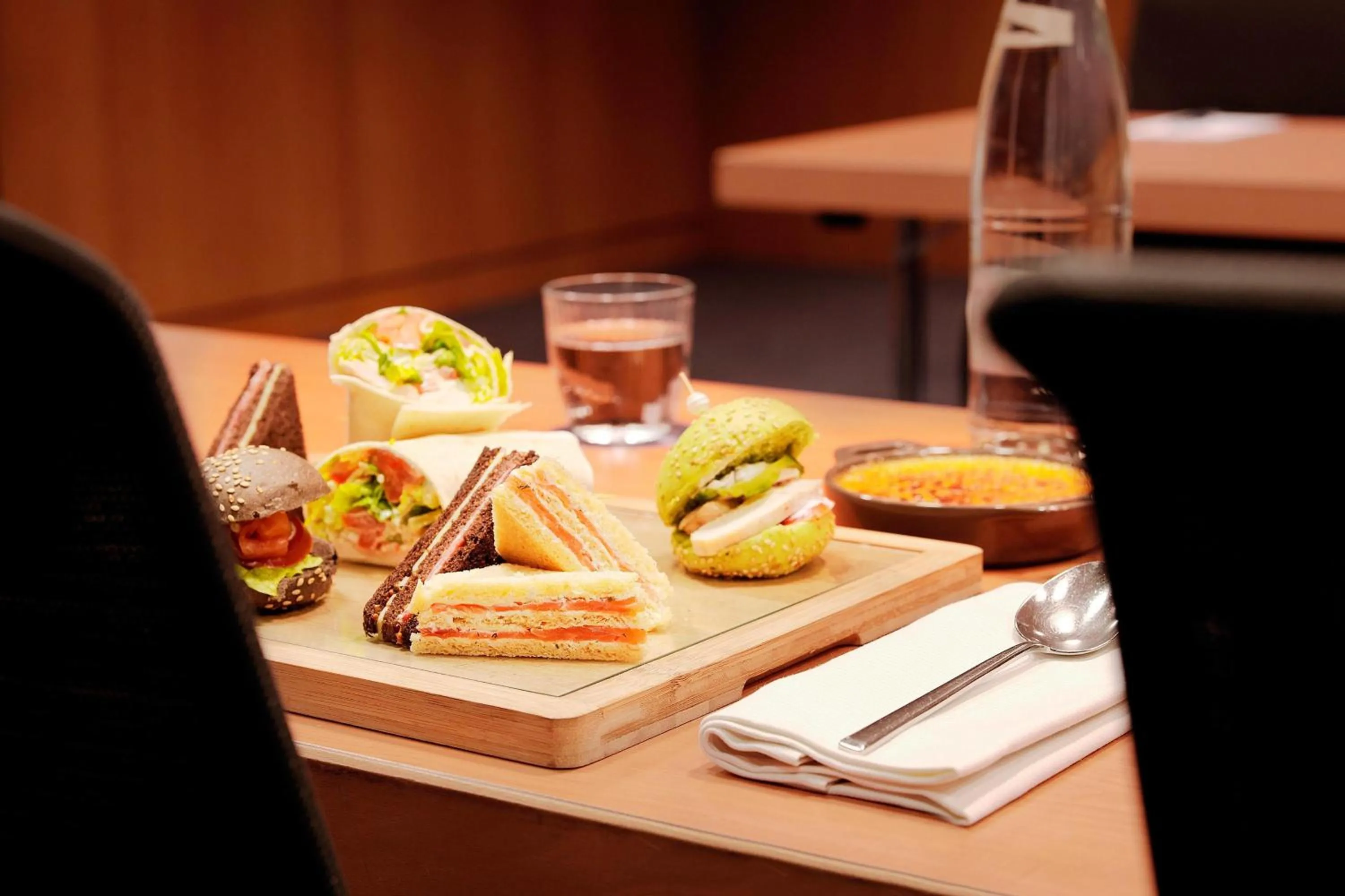 Breakfast in Sheraton Paris Charles de Gaulle Airport Hotel