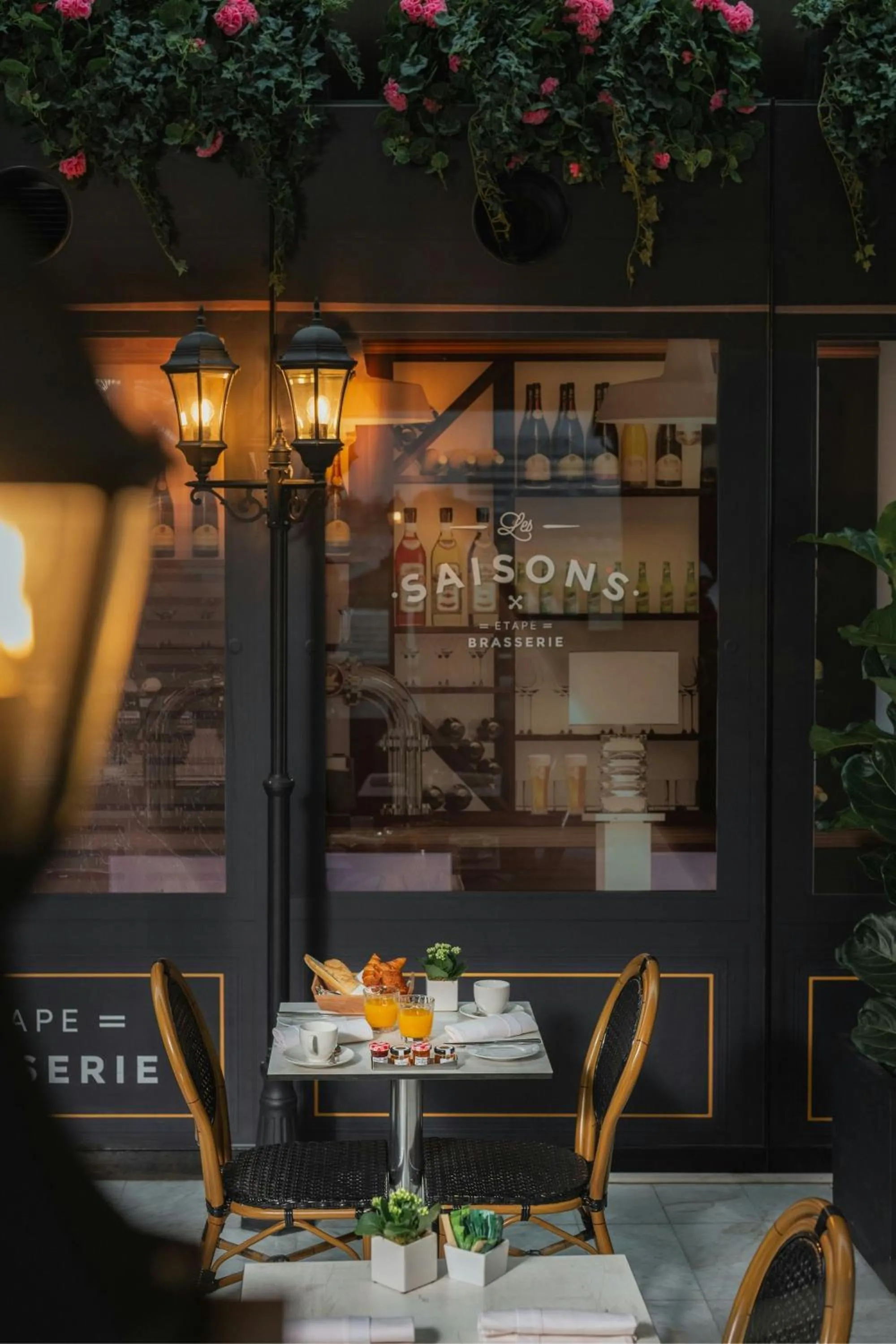 Breakfast in Sheraton Paris Charles de Gaulle Airport Hotel