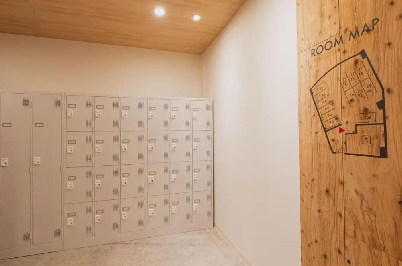 safe in Mash Cafe & Bed NAGANO safe in Mash Cafe & Bed NAGANO