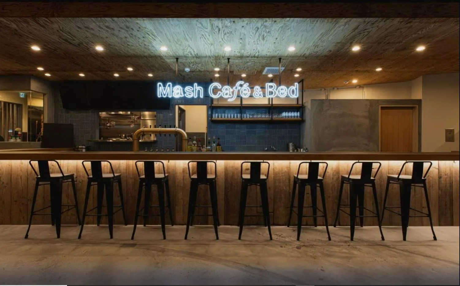 Restaurant/places to eat in Mash Cafe & Bed NAGANO