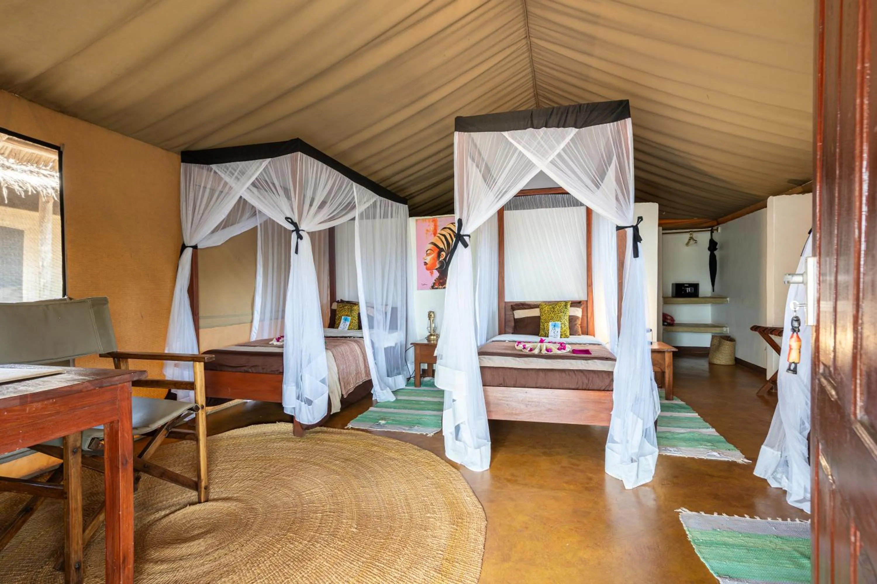 Bedroom, Bed in Karatu Tented Lodge