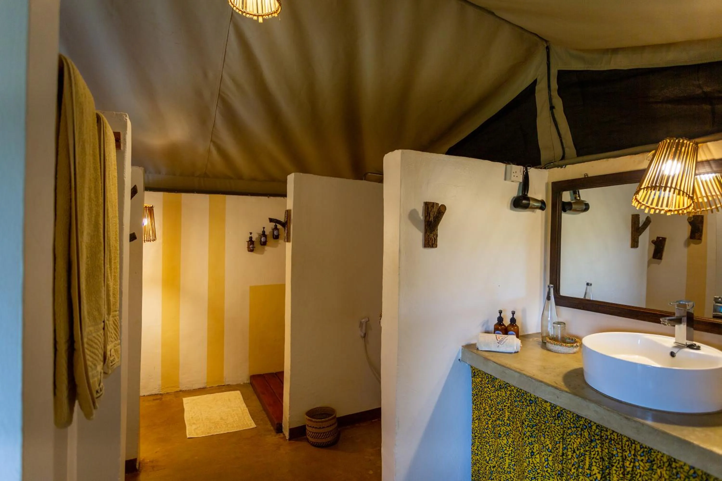 Bathroom in Karatu Tented Lodge