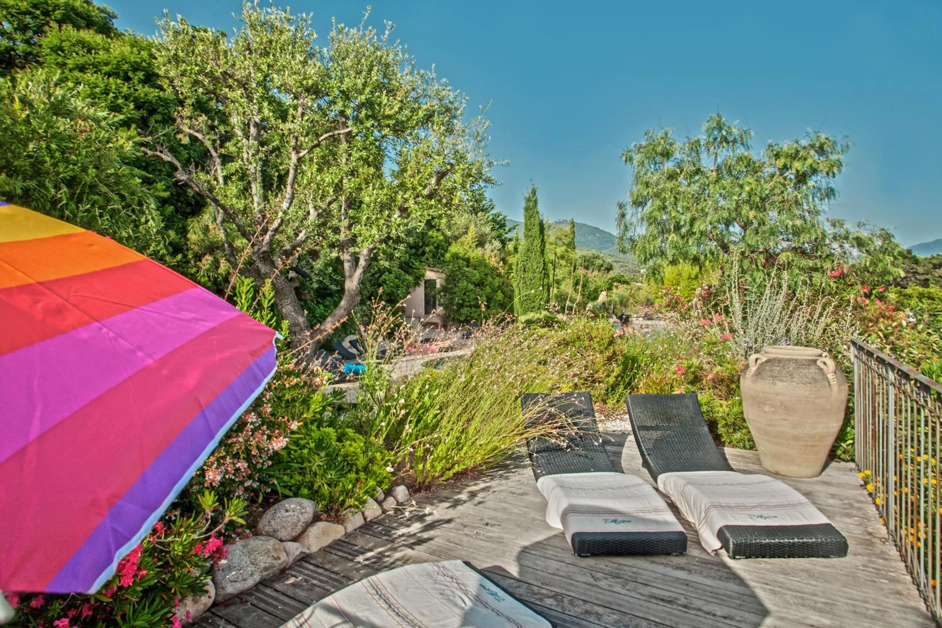 Patio in Résidence Arco Plage