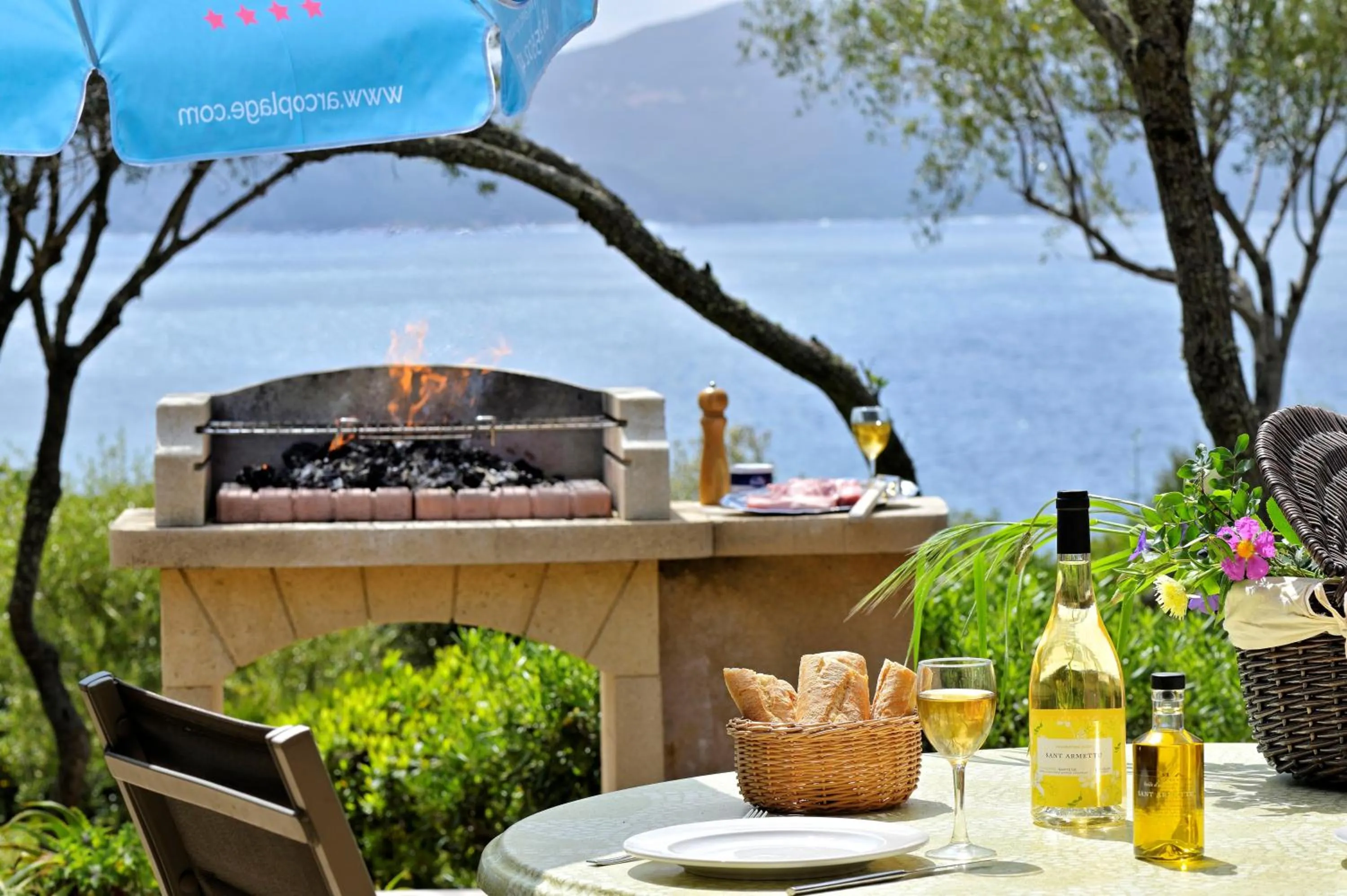 Patio in Résidence Arco Plage