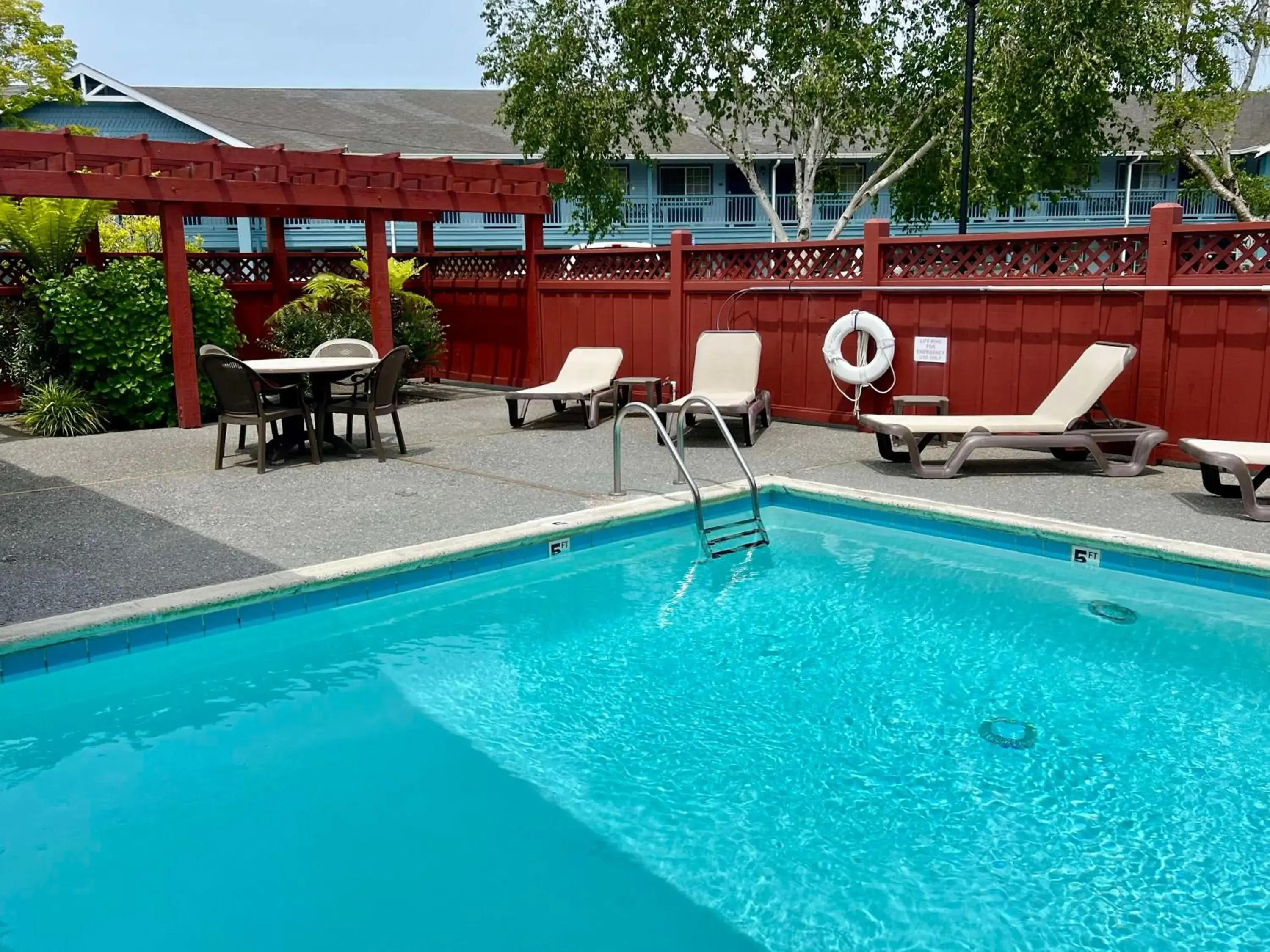 Pool view in Best Western Country Inn Pool view in Best Western Country Inn