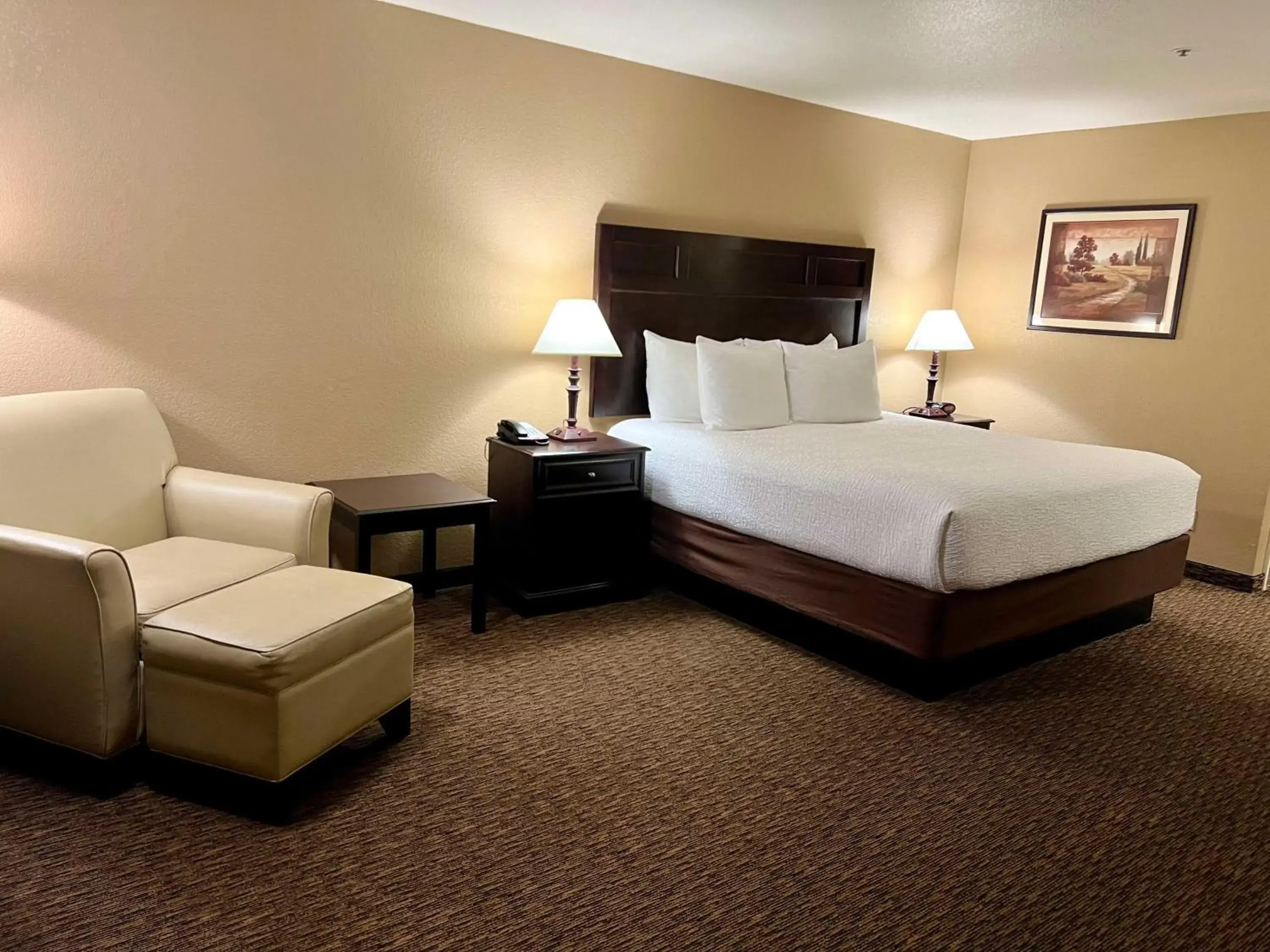 Seating area, Bed in Best Western Country Inn Seating area, Bed in Best Western Country Inn