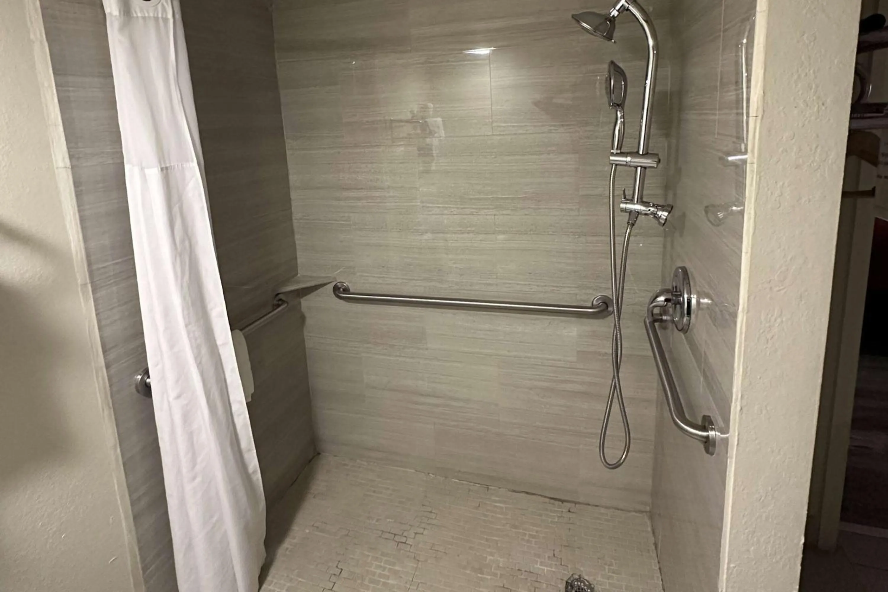 Shower in Super 8 by Wyndham Athens TX